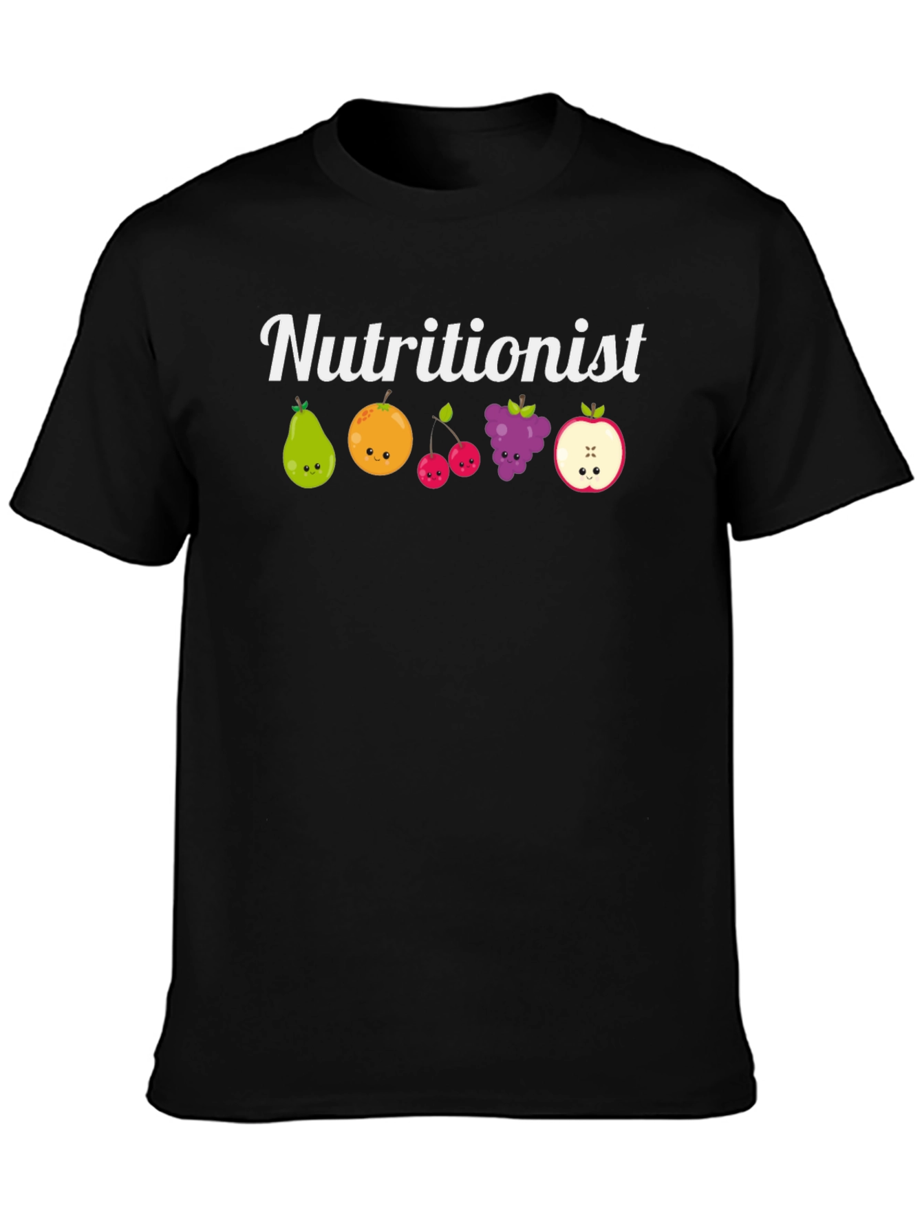 Nutritionist Fruit Cartoon T-Shirt