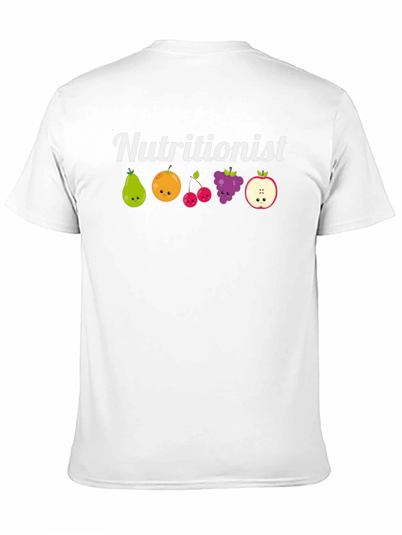 Nutritionist Fruit Cartoon T-Shirt