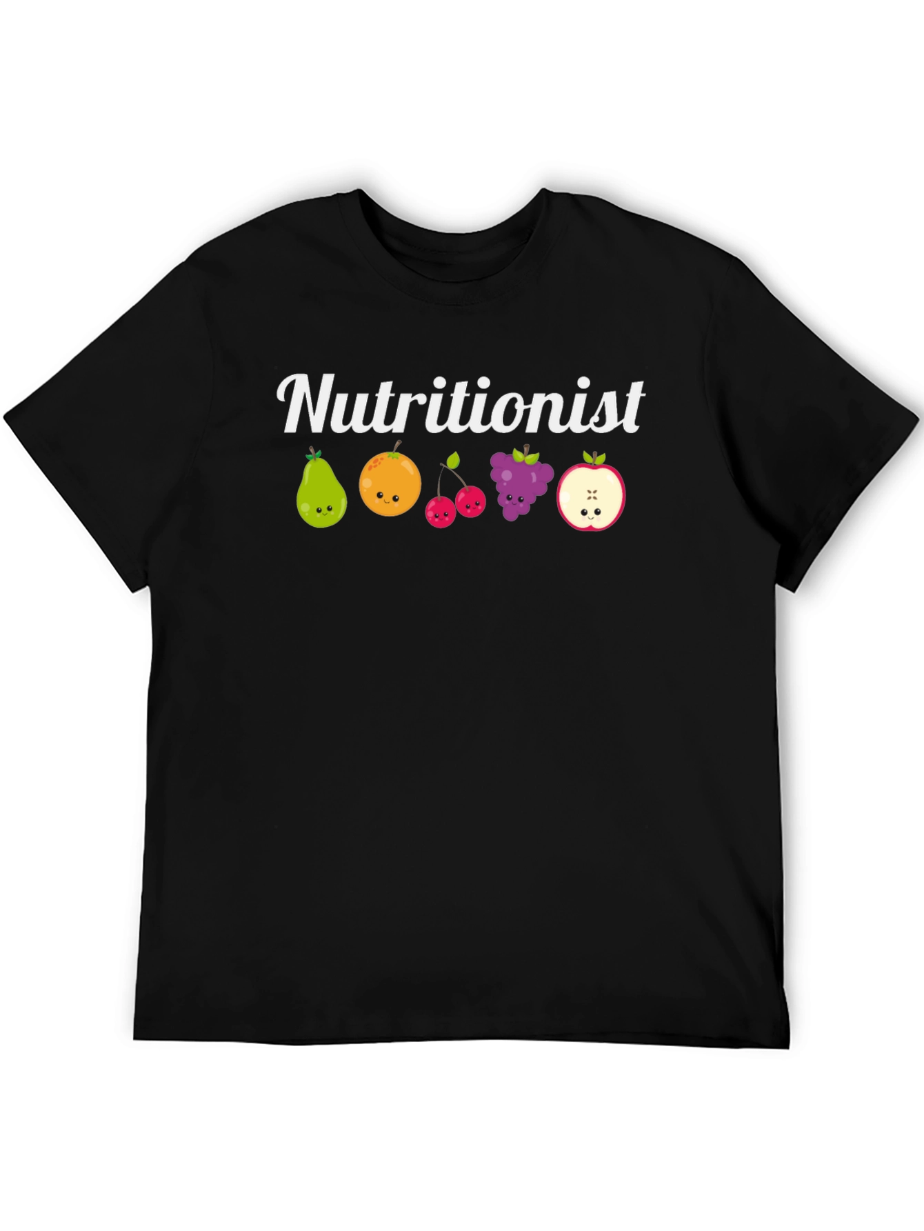 Nutritionist Fruit Cartoon T-Shirt