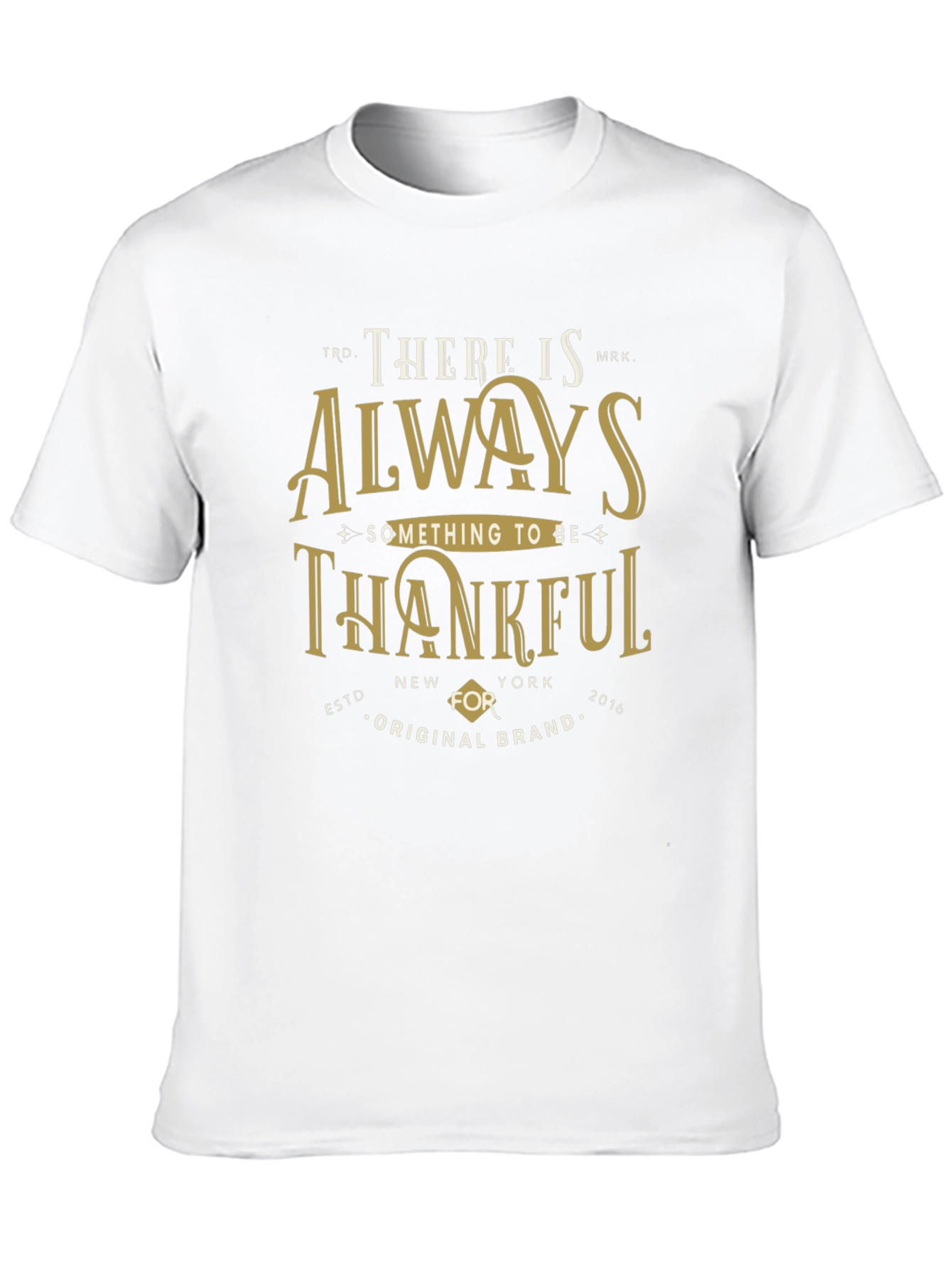 Thankful Graphic T-Shirt - Black