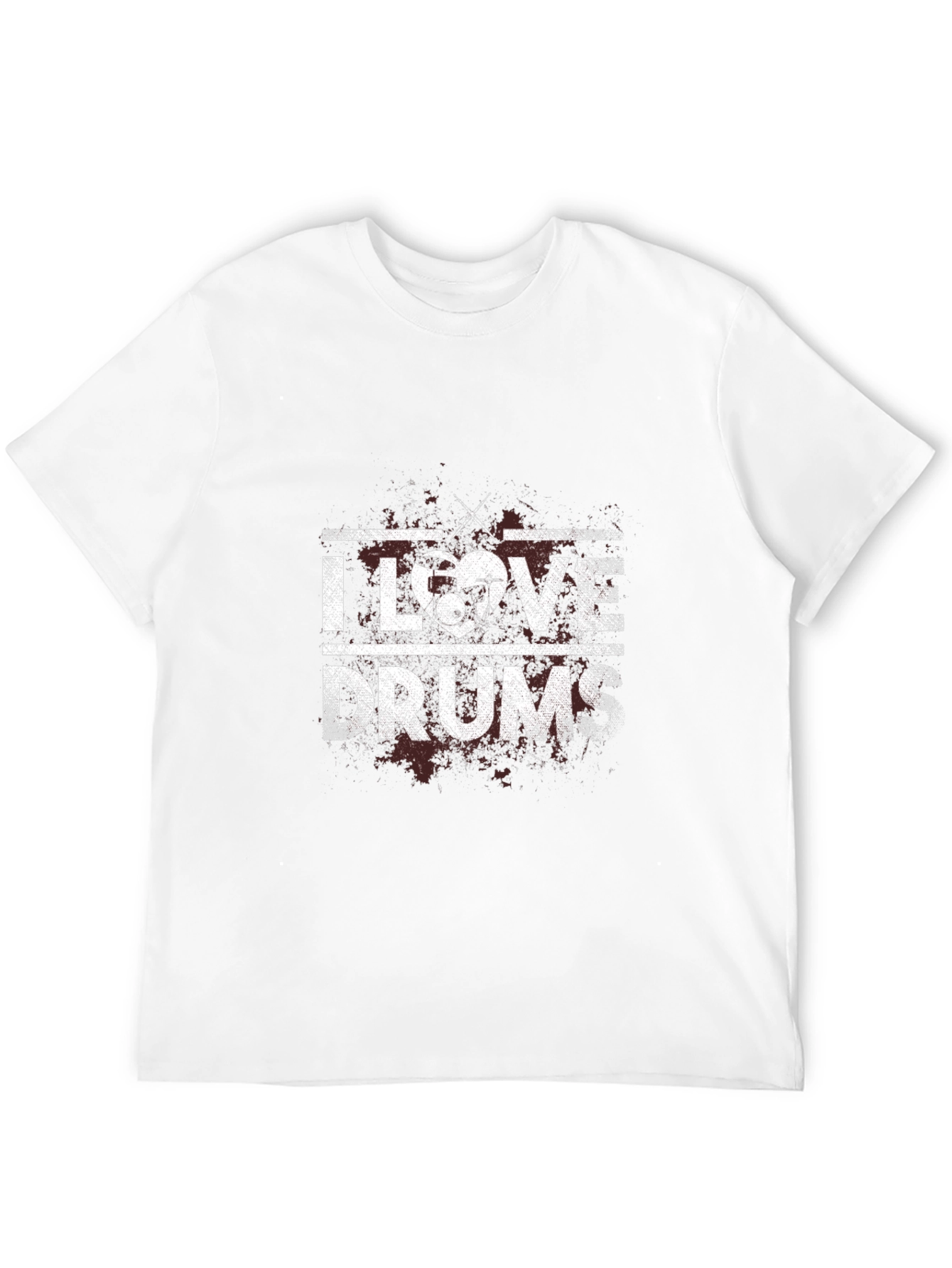 I Love Drums Graphic Tee - Musicians T-Shirt