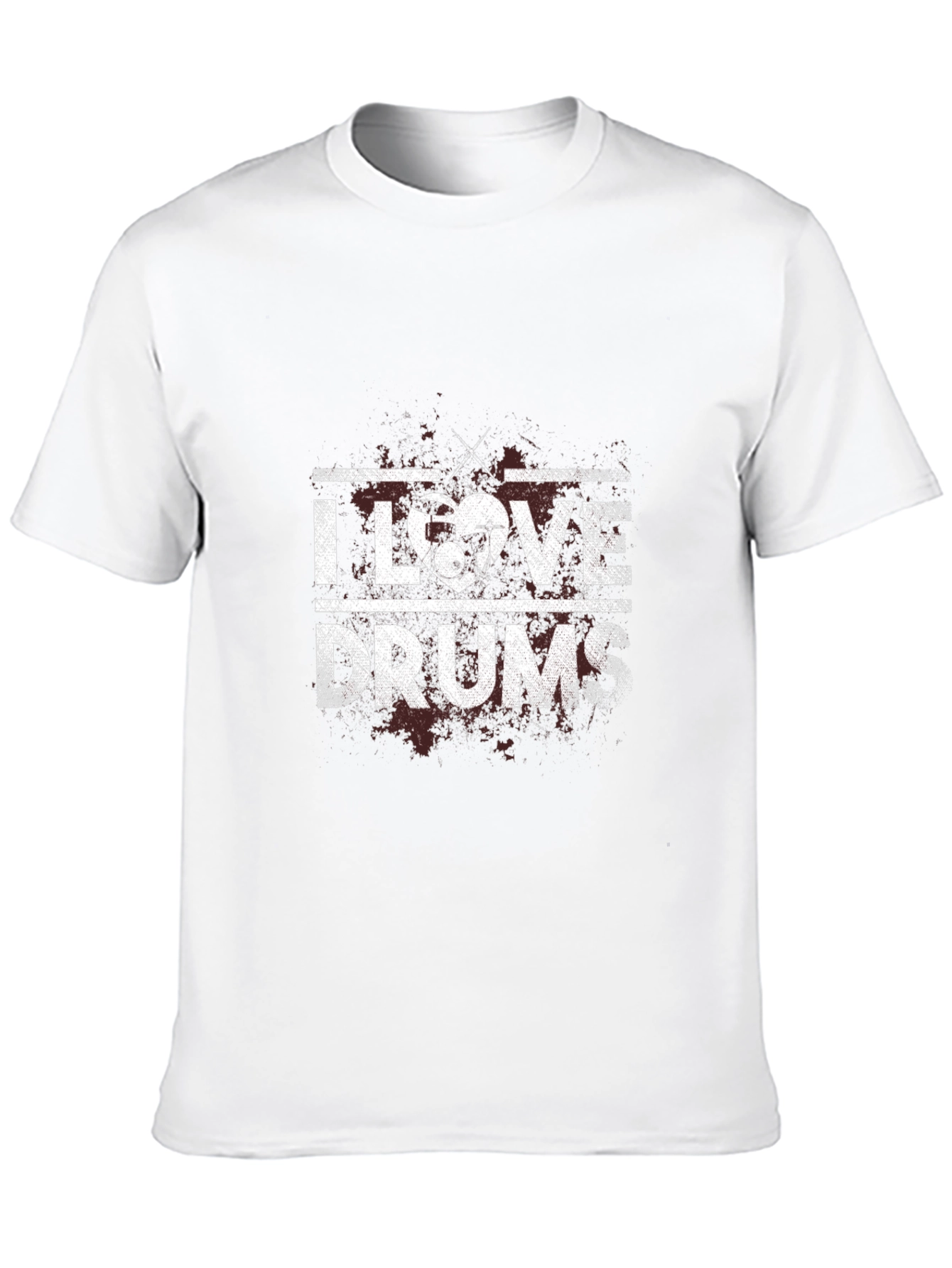 I Love Drums Graphic Tee - Musicians T-Shirt