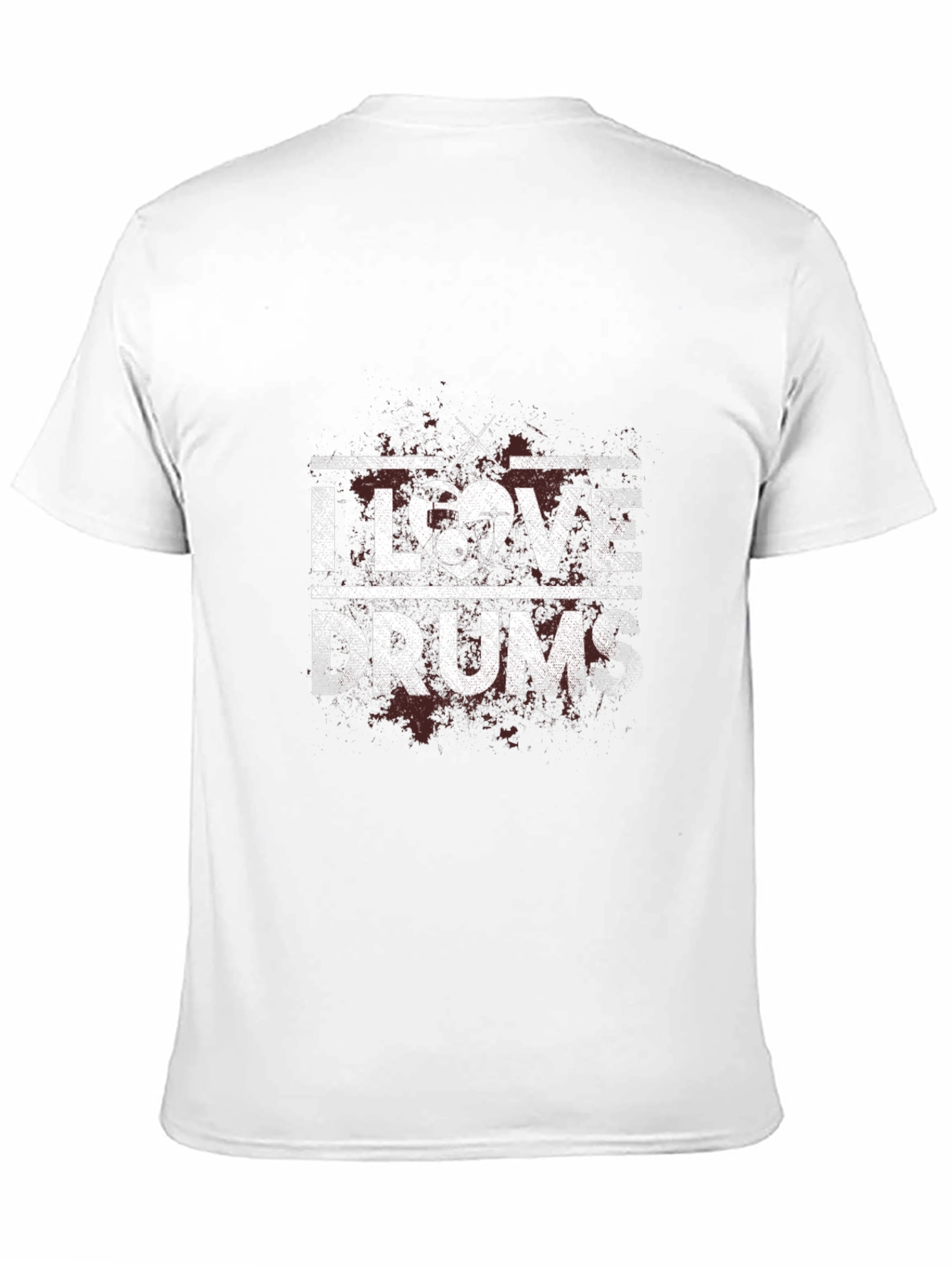I Love Drums Graphic Tee - Musicians T-Shirt