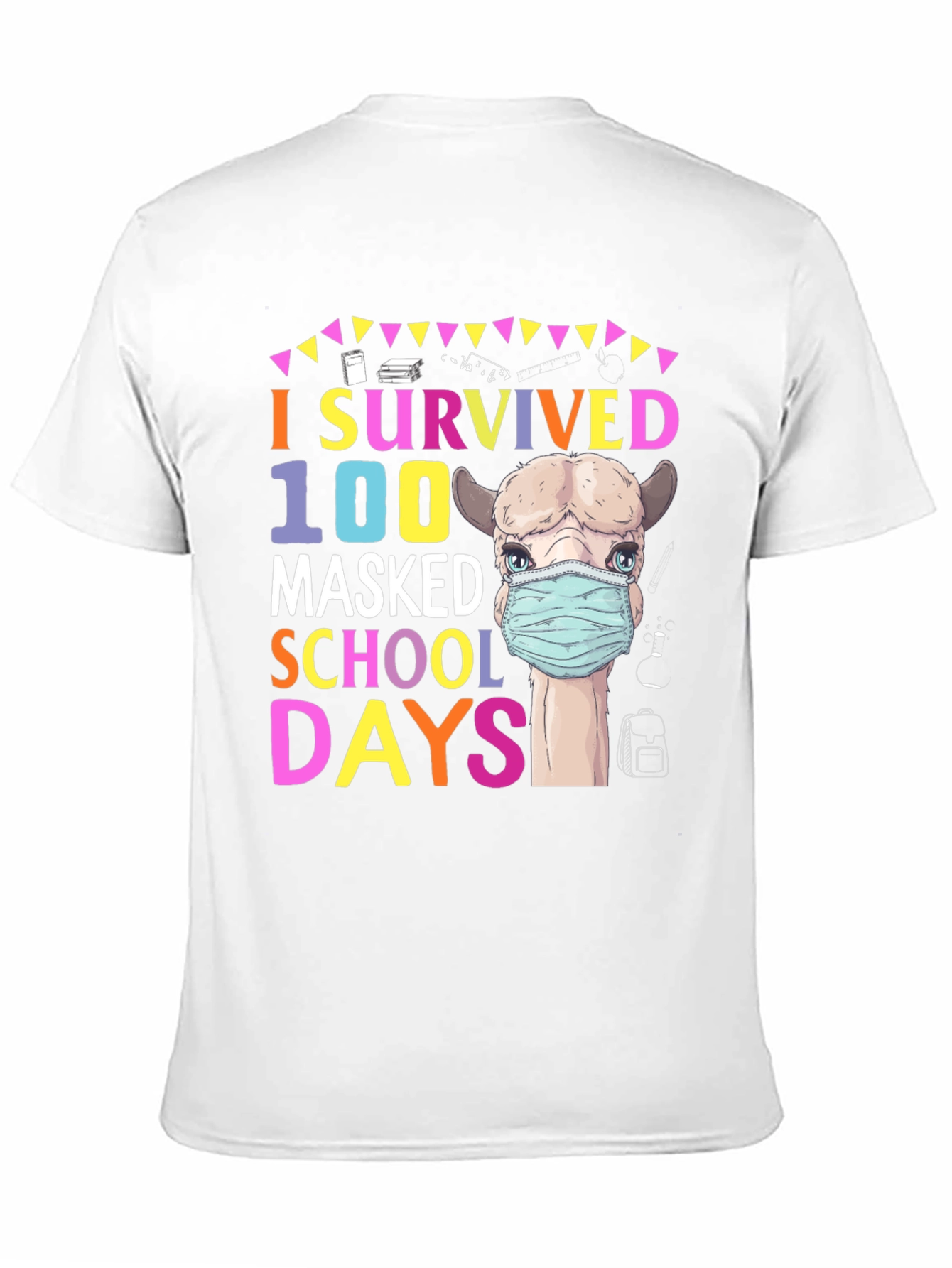 I Survived 100 Masked School Days T-Shirt