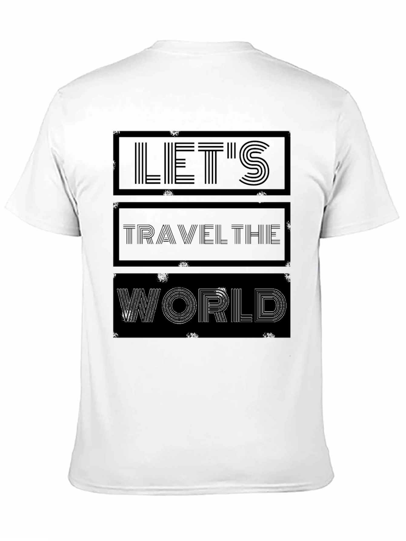 Lets Travel The World Graphic Tee