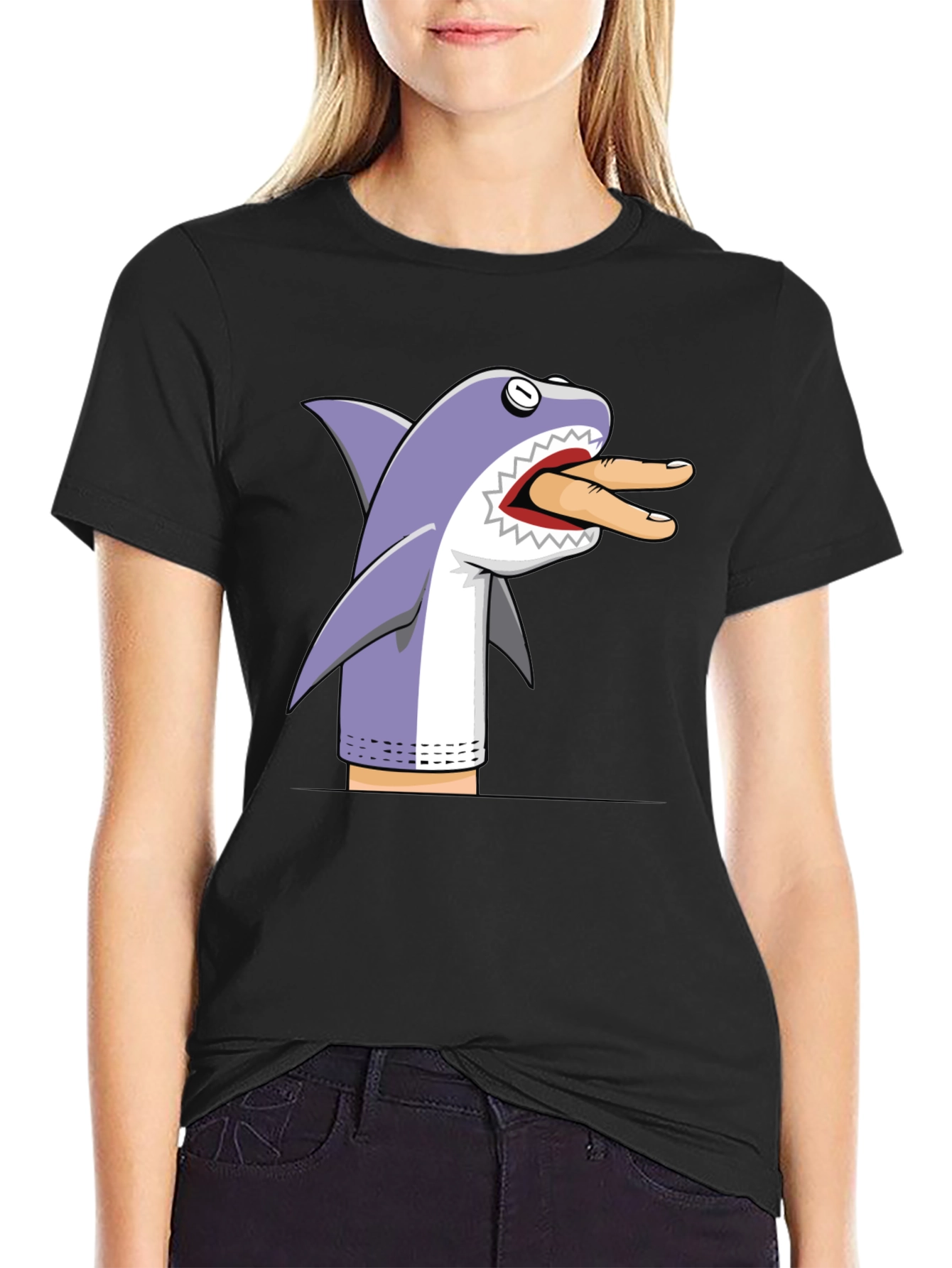 Shark Puppet T-Shirt