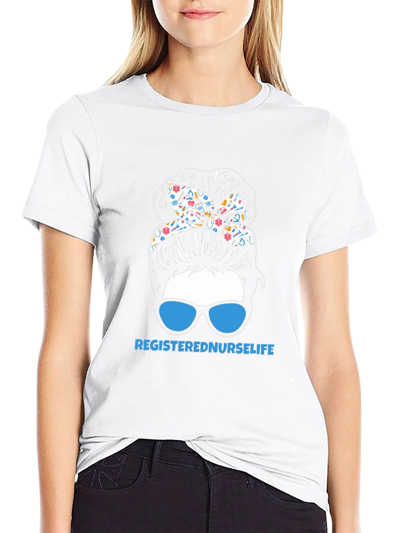 Registered Nurse Life Graphic Tee