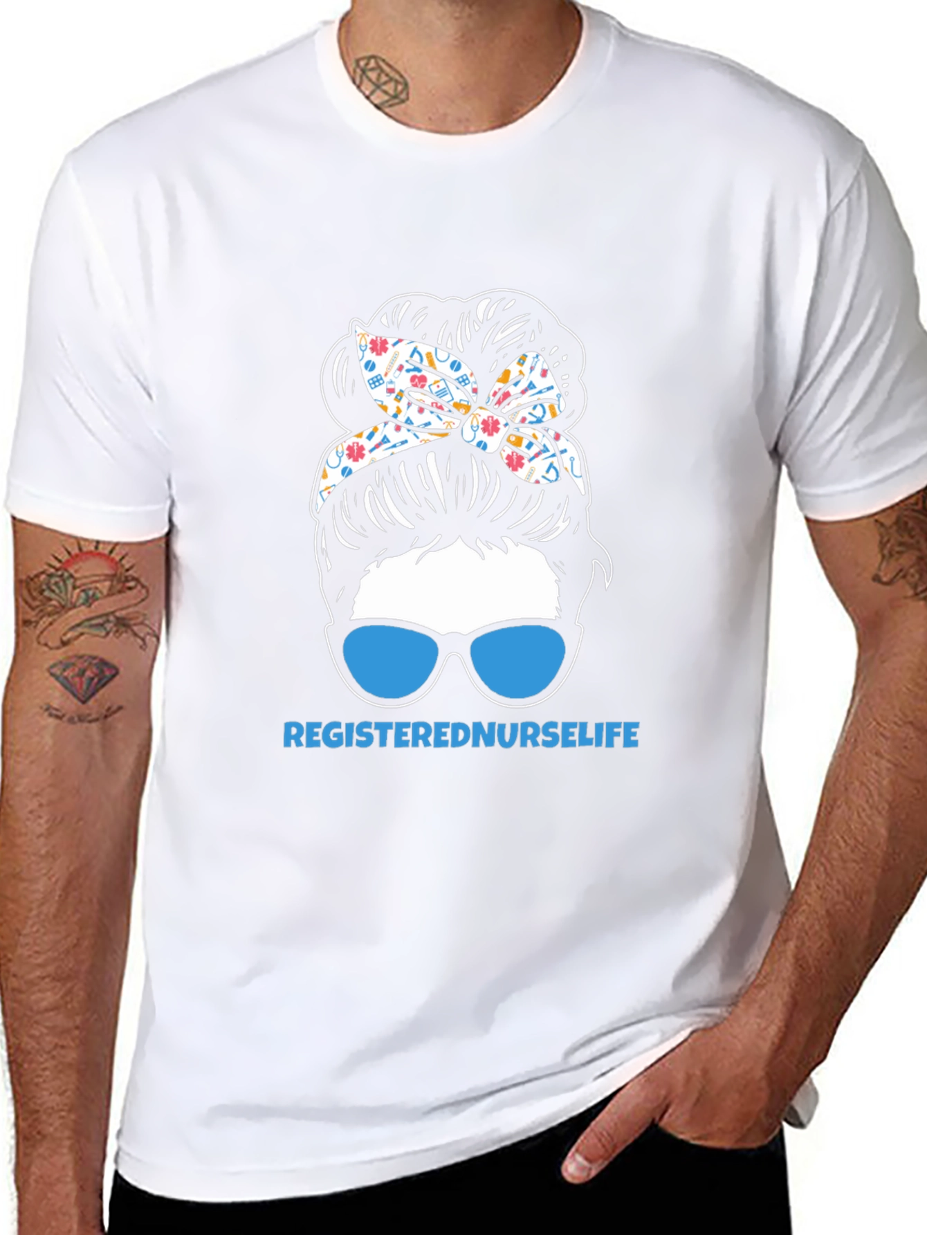 Registered Nurse Life Graphic Tee