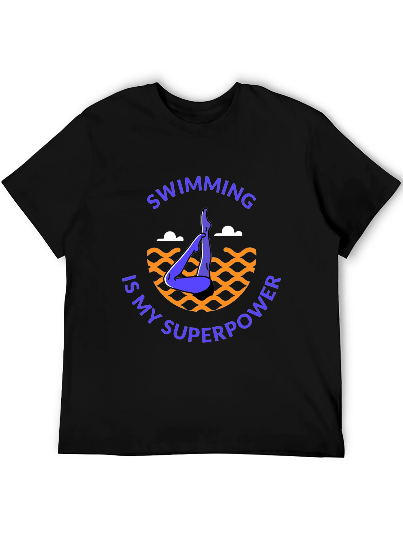 Swimming Superpower Graphic Tee
