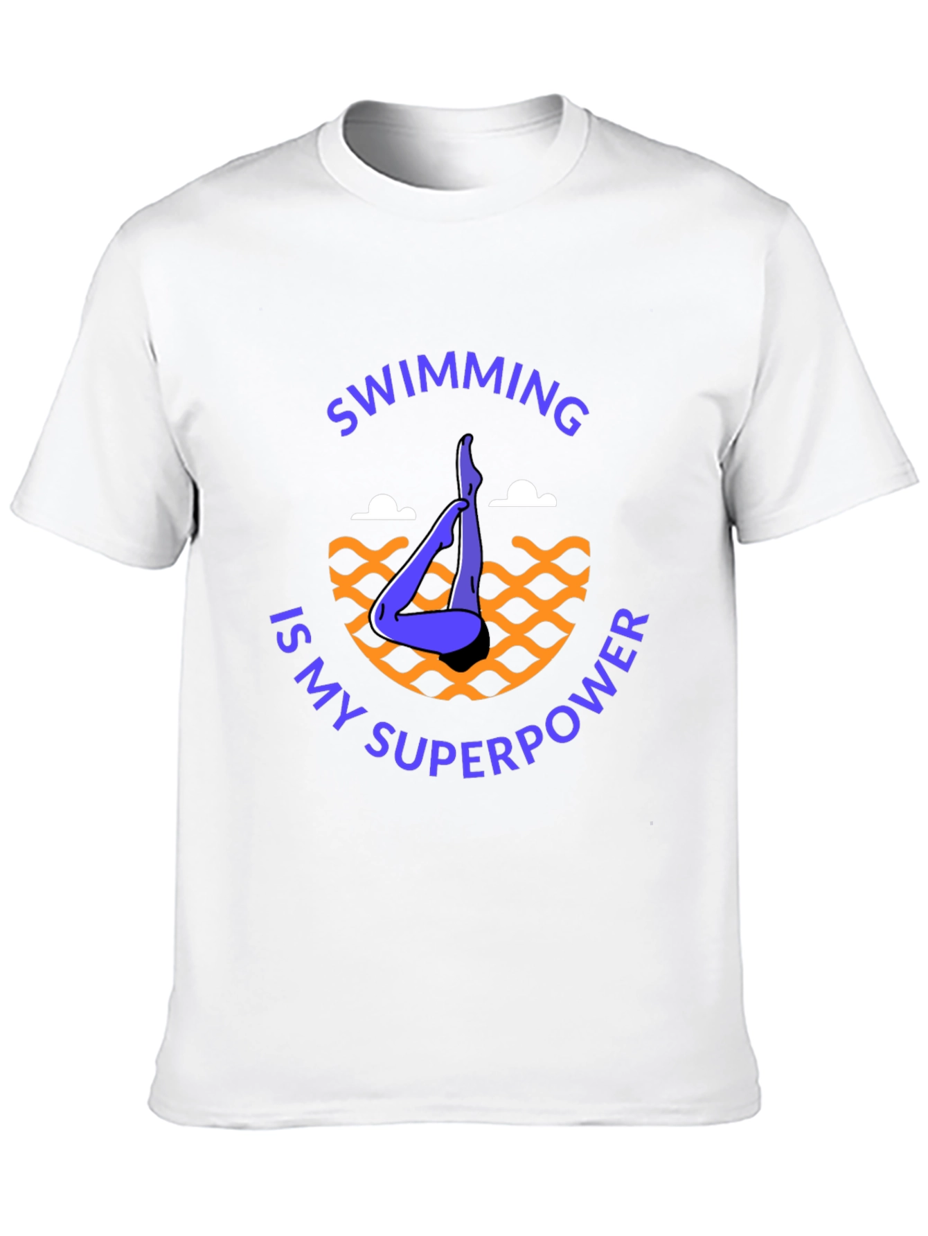 Swimming Superpower Graphic Tee