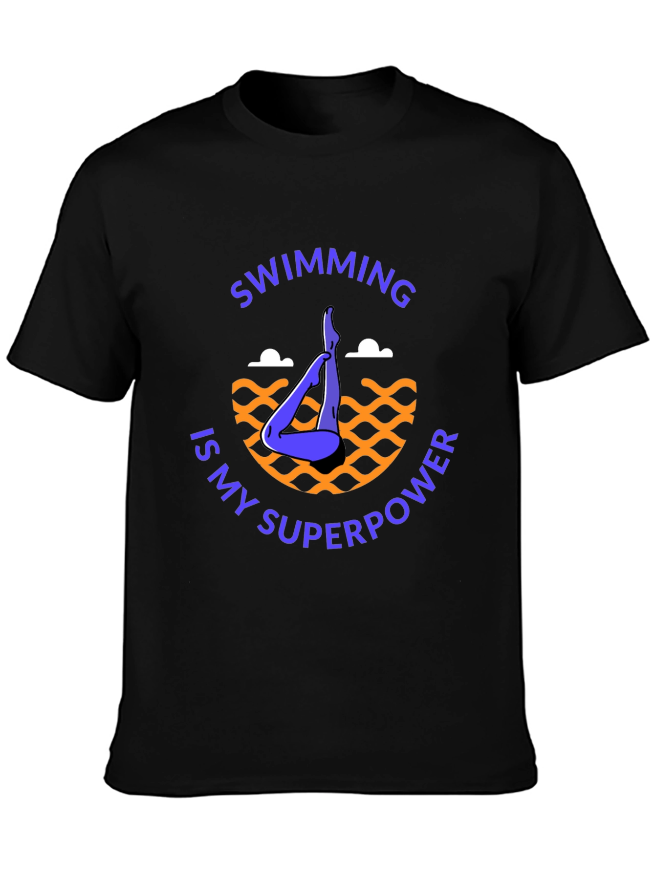 Swimming Superpower Graphic Tee
