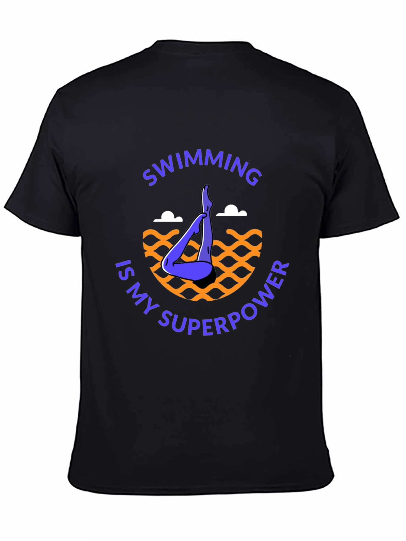 Swimming Superpower Graphic Tee