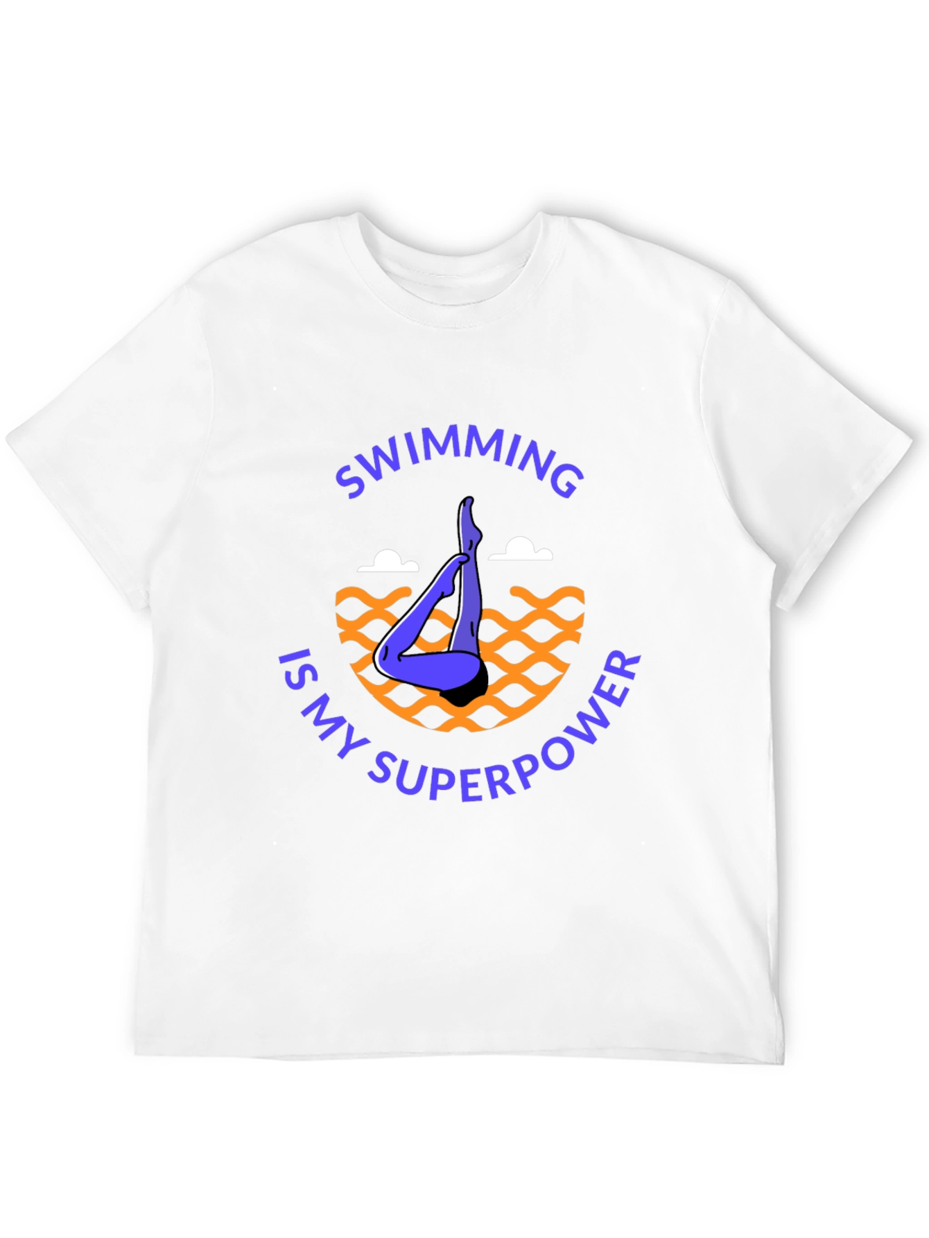 Swimming Superpower Graphic Tee