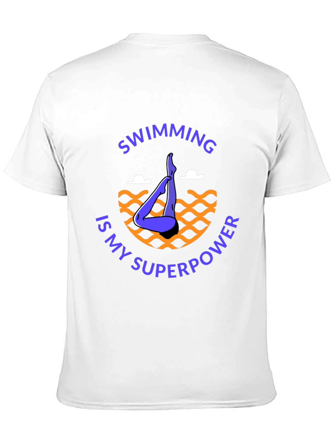 Swimming Superpower Graphic Tee