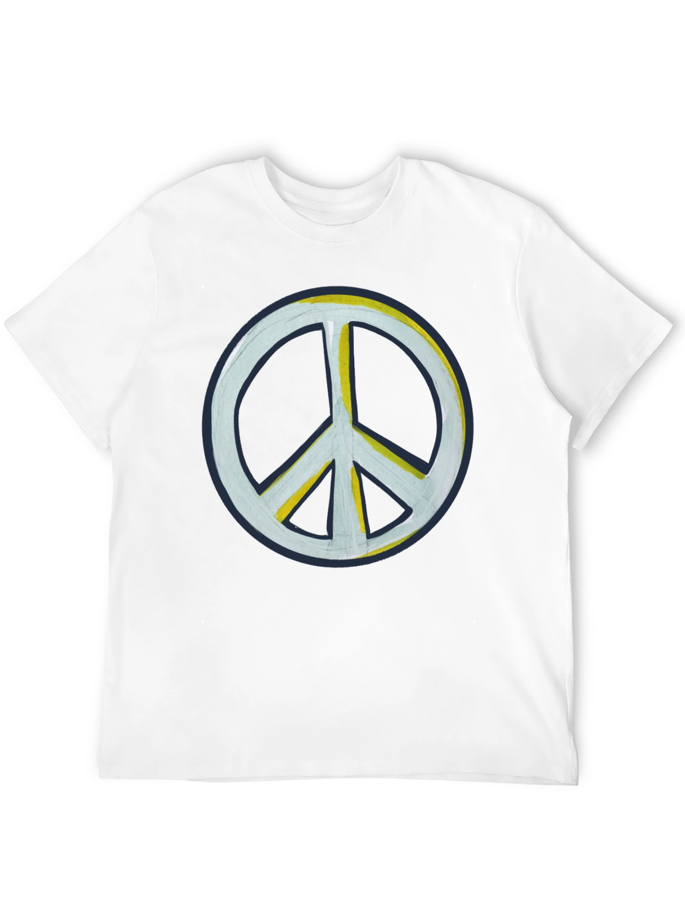 Peace Sign Black T-Shirt - Casual Comfort