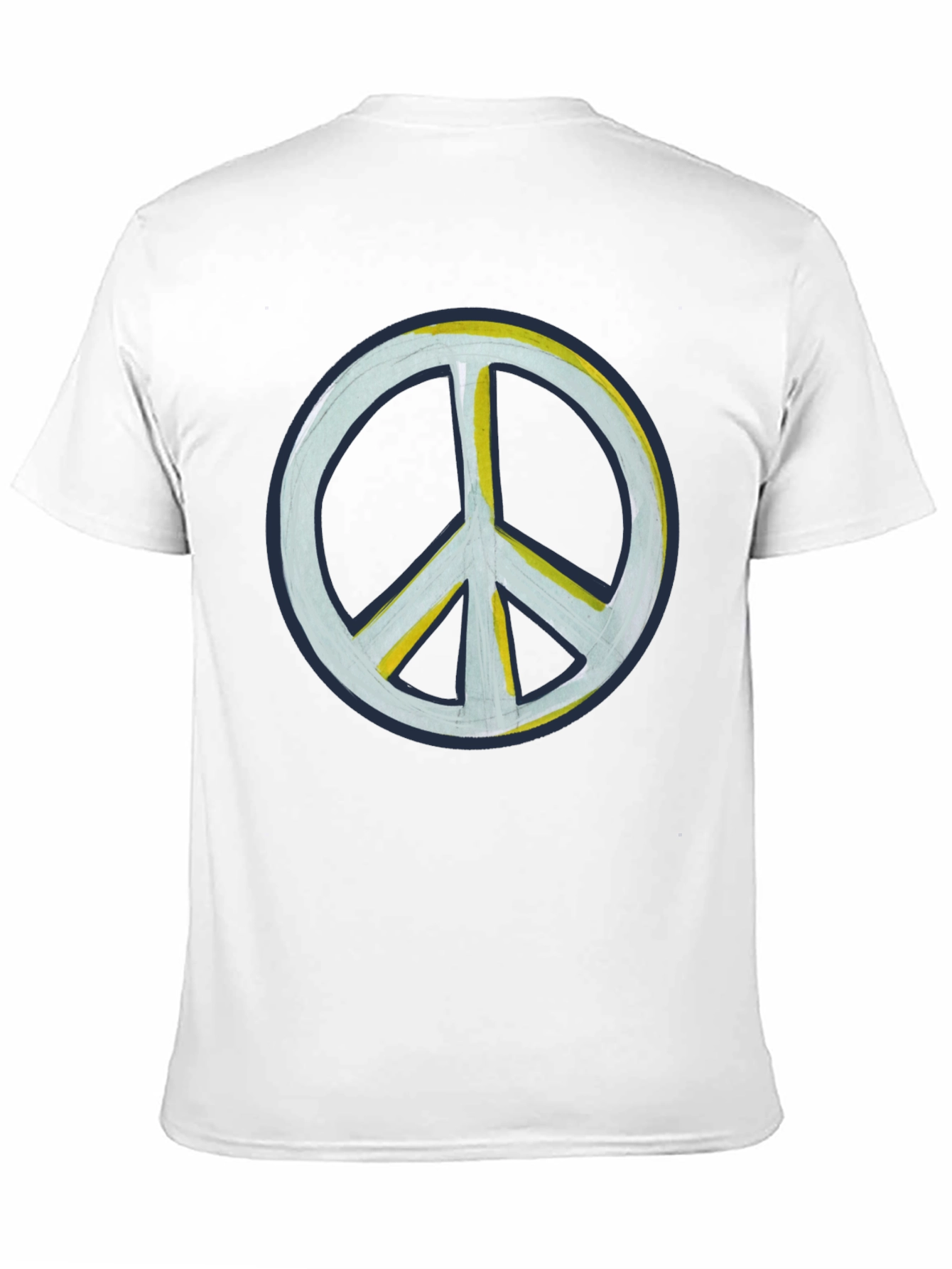 Peace Sign Black T-Shirt - Casual Comfort