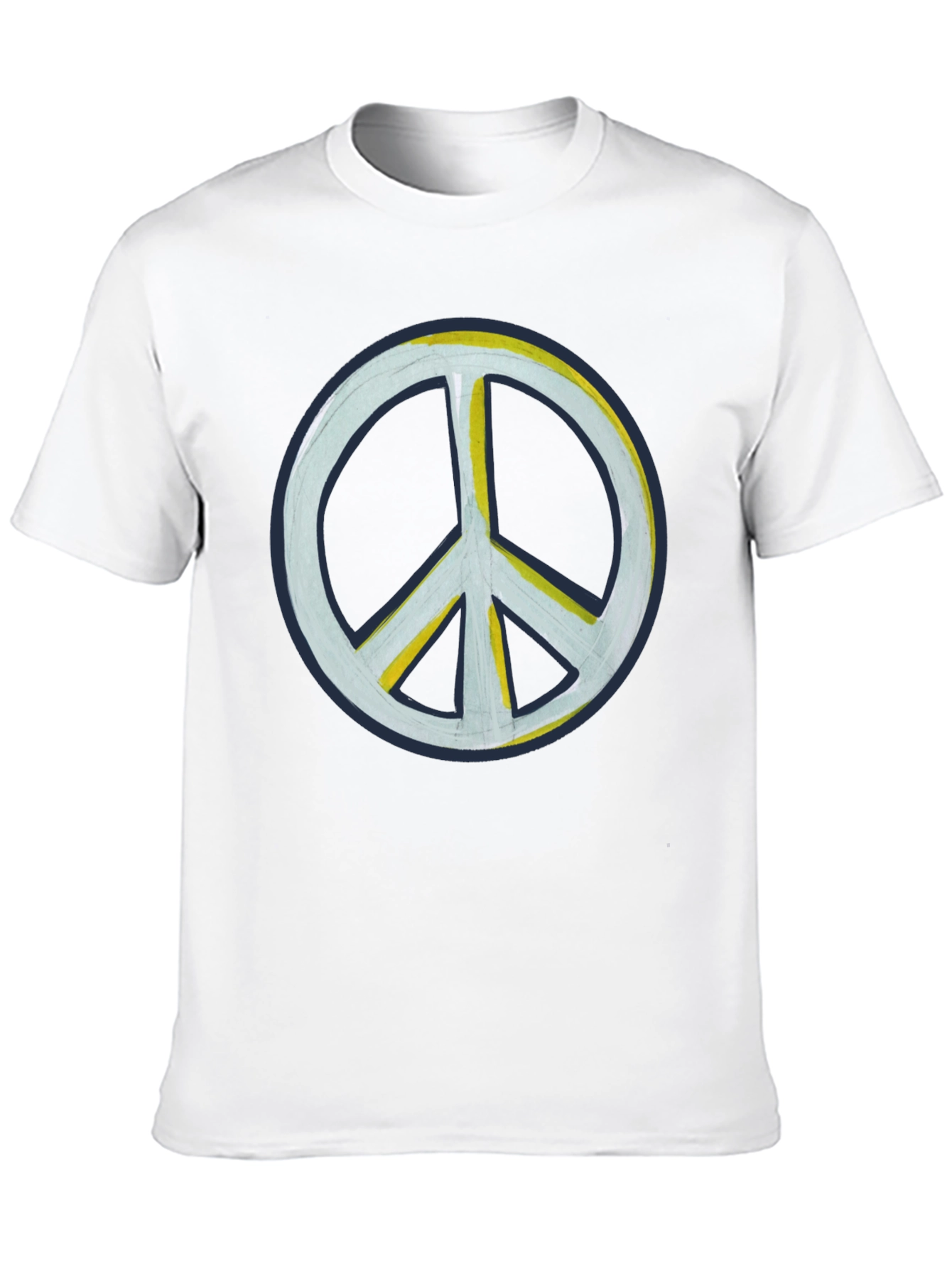 Peace Sign Black T-Shirt - Casual Comfort