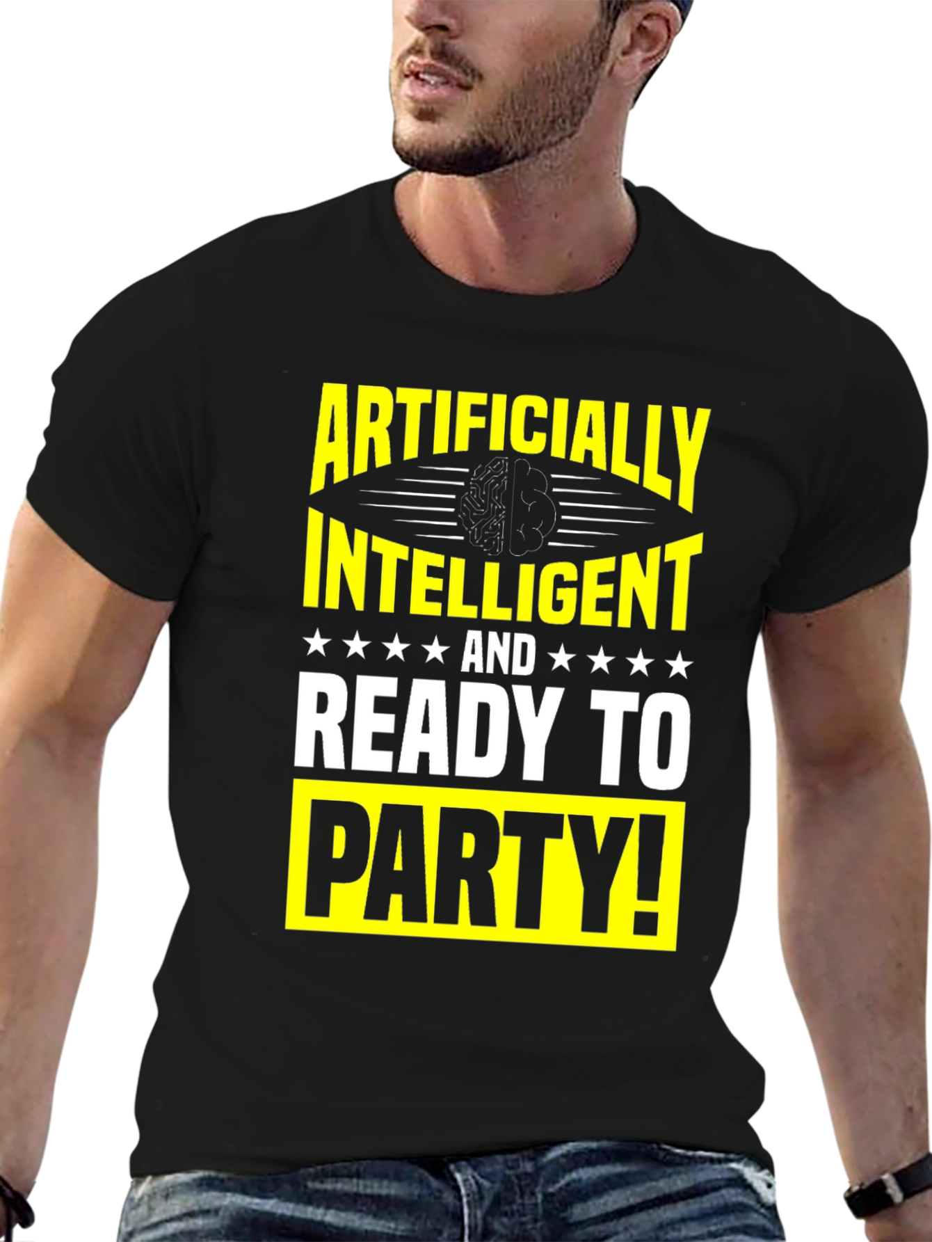 Artificially Intelligent Ready to Party T-Shirt