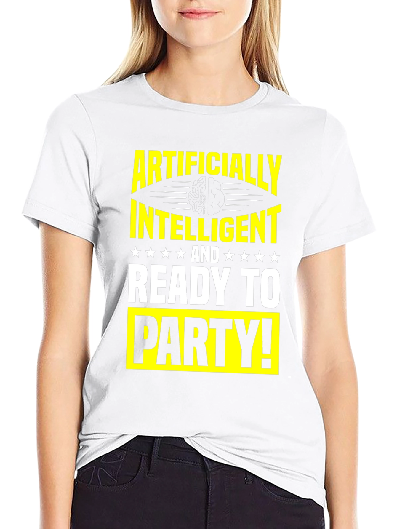 Artificially Intelligent Ready to Party T-Shirt