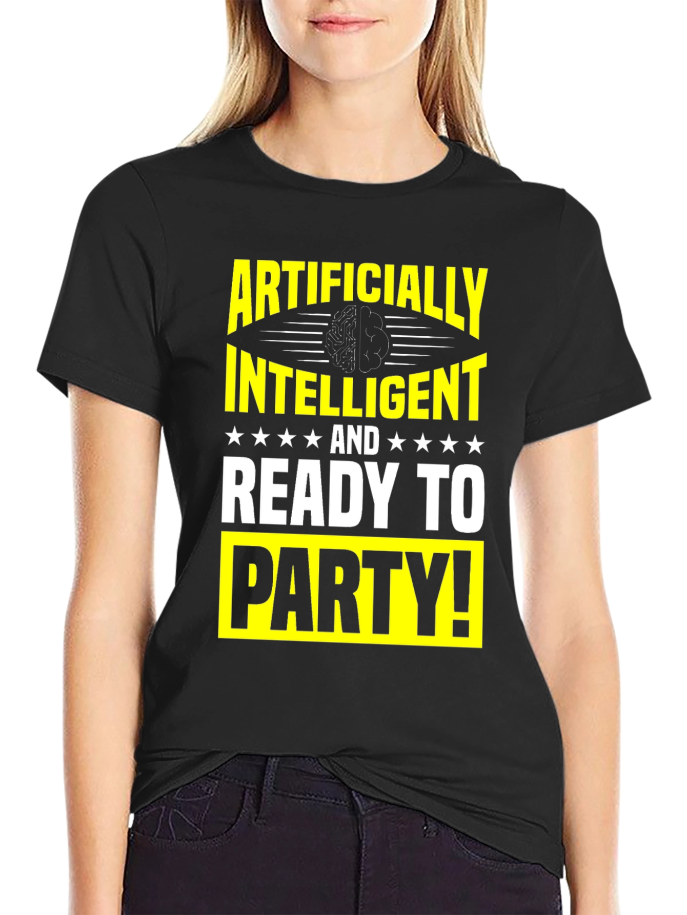Artificially Intelligent Ready to Party T-Shirt