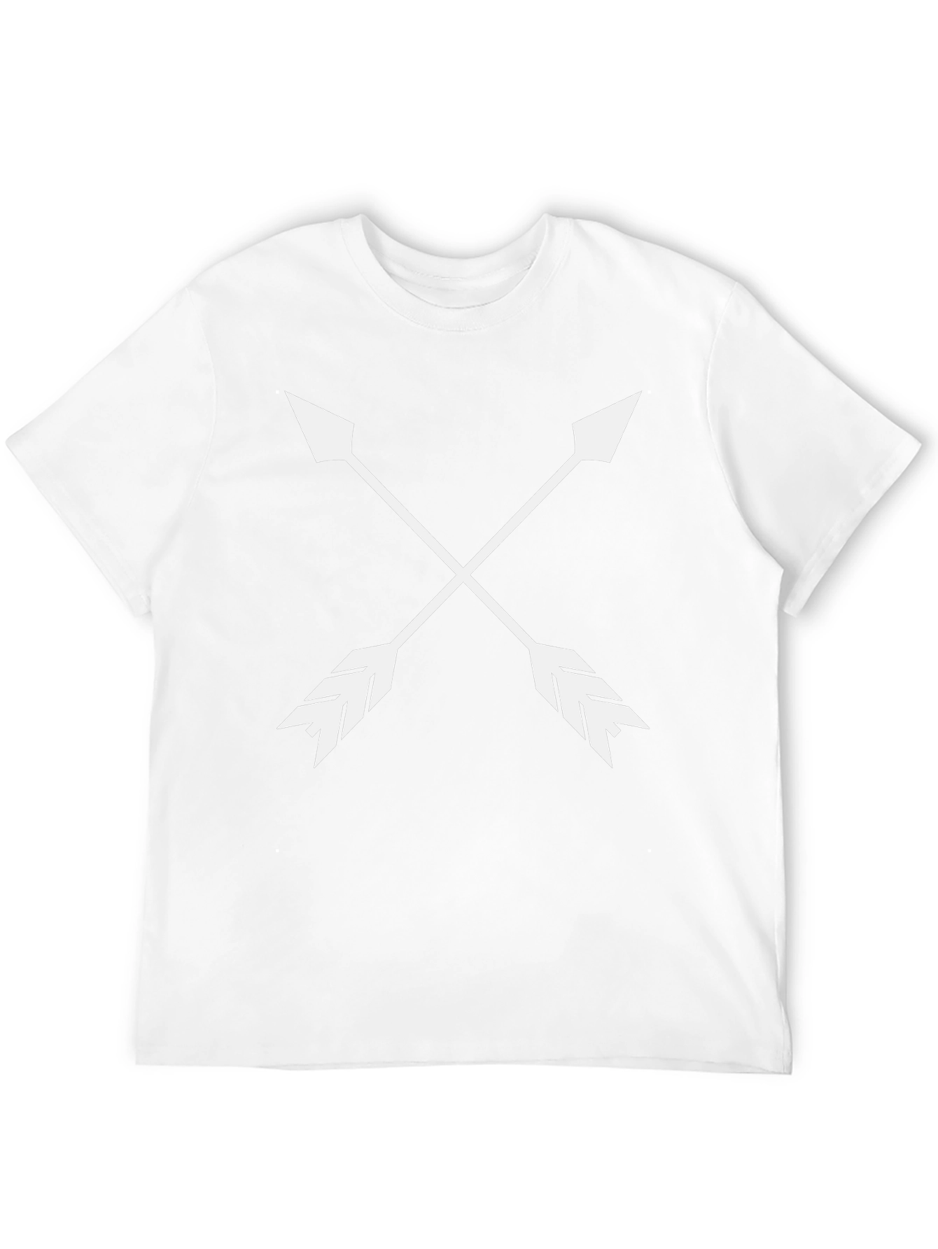 Crossed Arrows Graphic Tee - Black