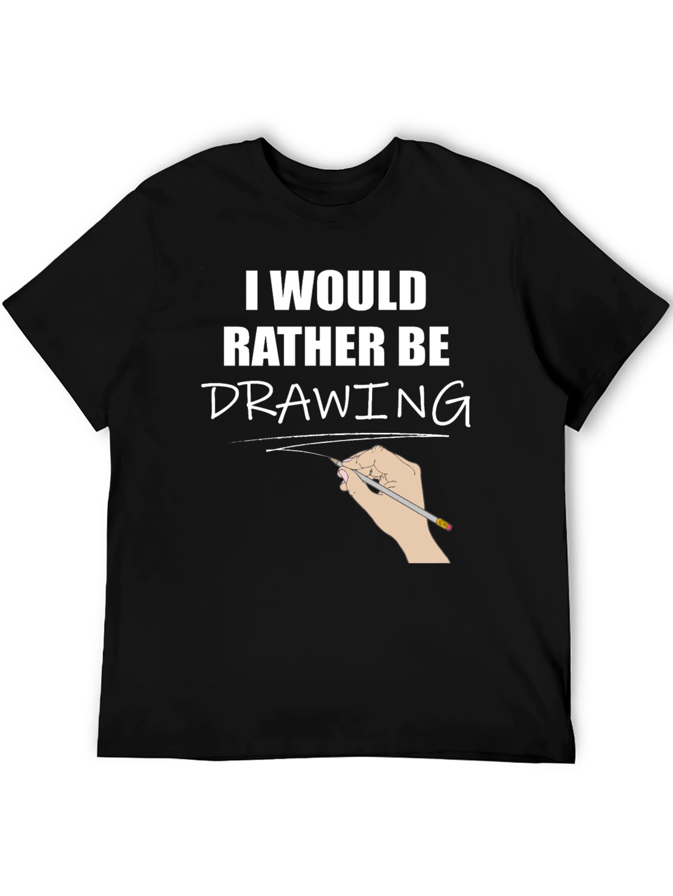 I Would Rather Be Drawing T-Shirt