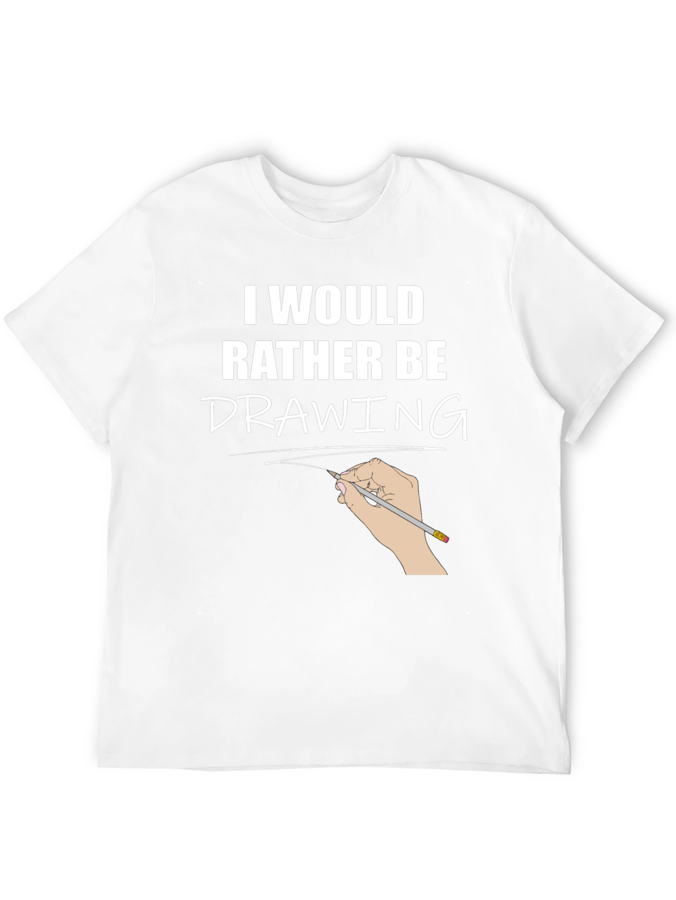 I Would Rather Be Drawing T-Shirt