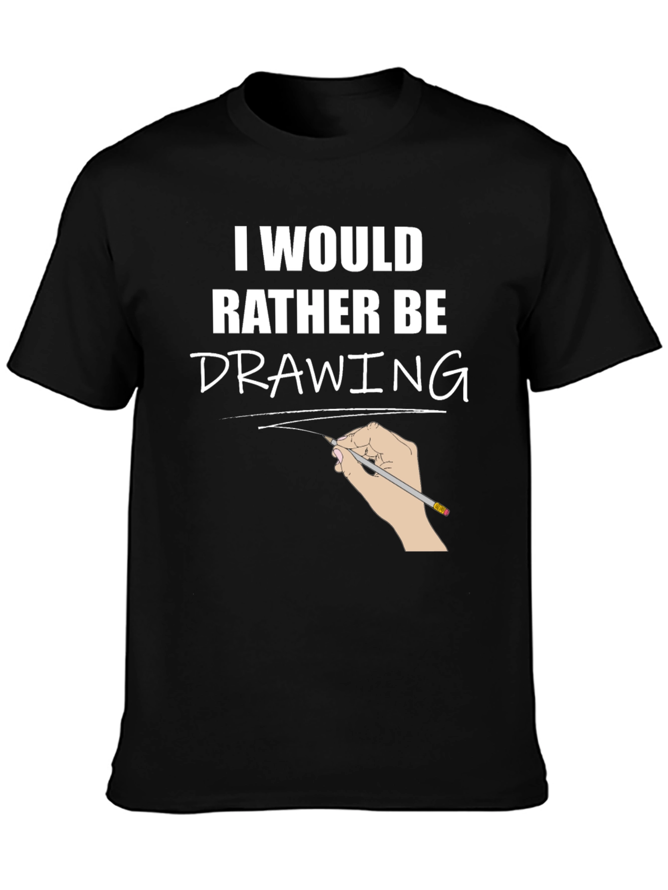 I Would Rather Be Drawing T-Shirt