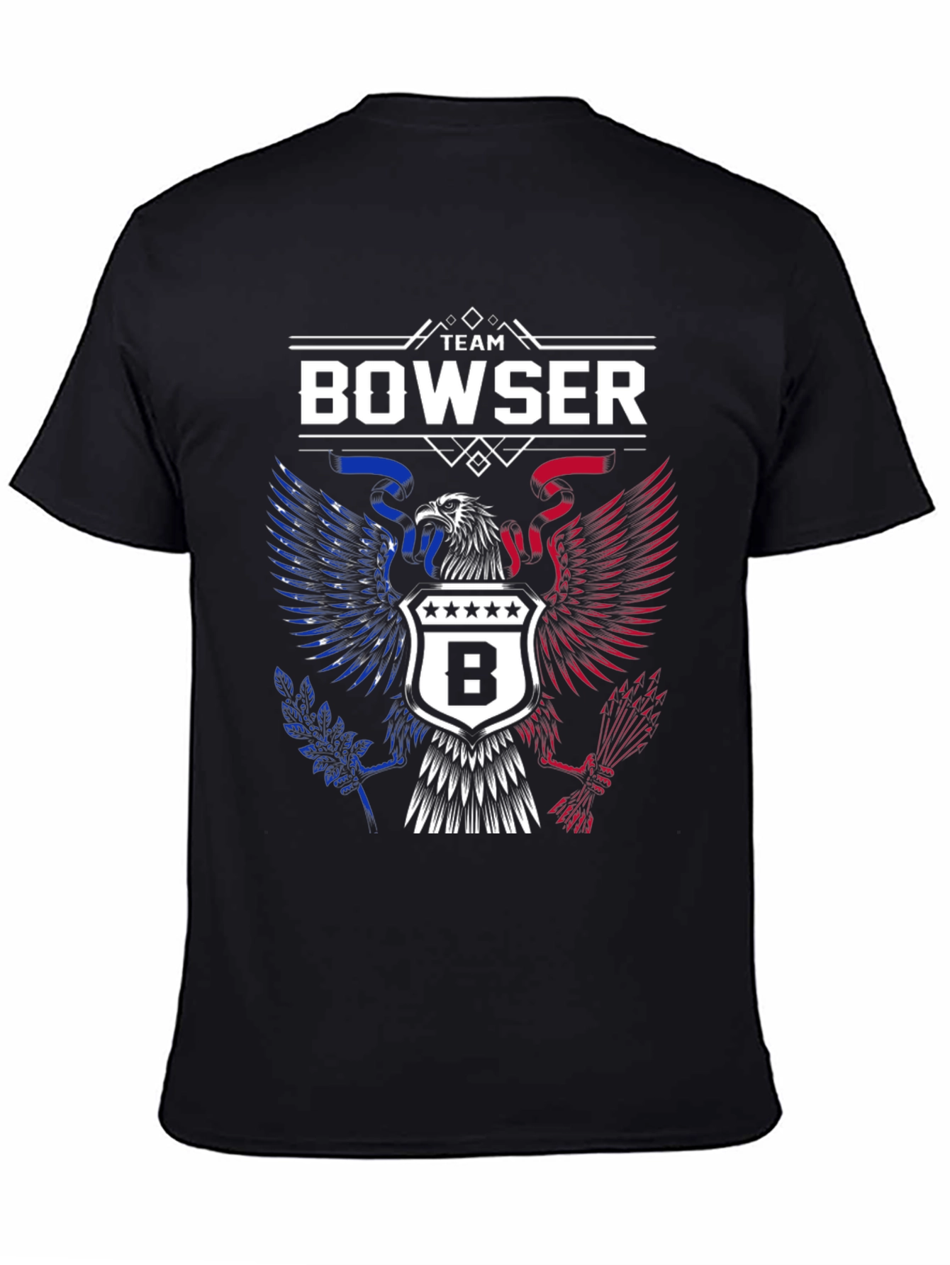 Team Bowser Eagle Graphic T-Shirt
