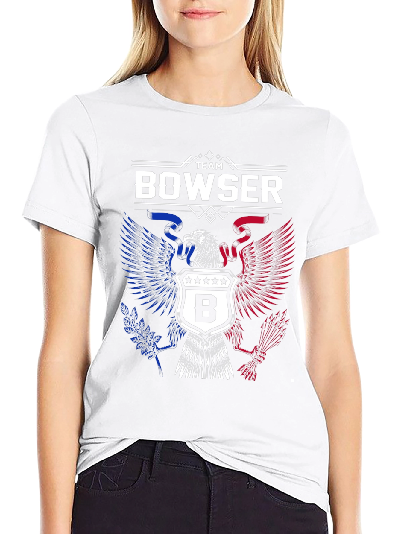 Team Bowser Eagle Graphic T-Shirt
