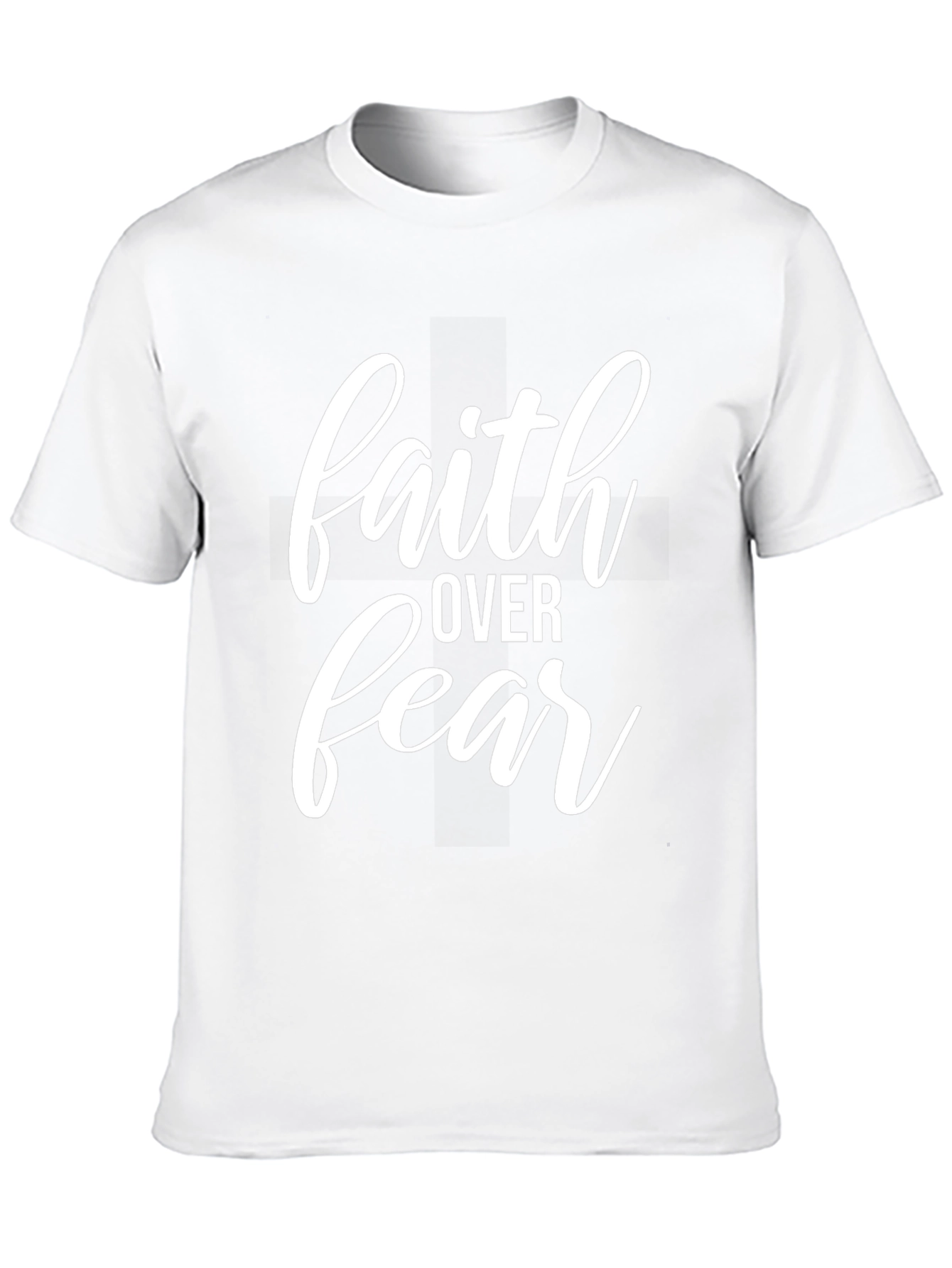 Faith Over Fear Graphic Tee - Black