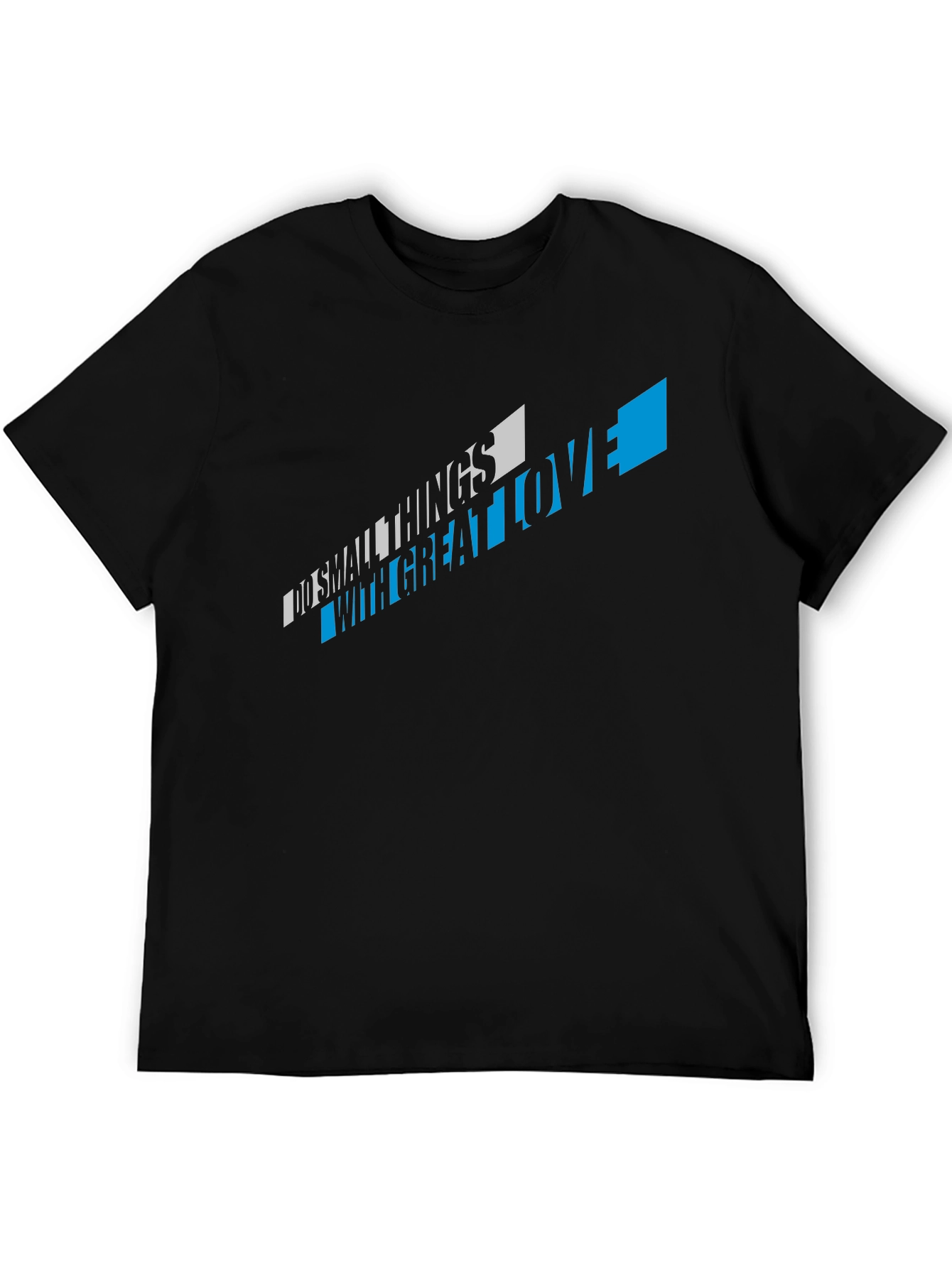 Do Small Things T-Shirt - Black Graphic Tee