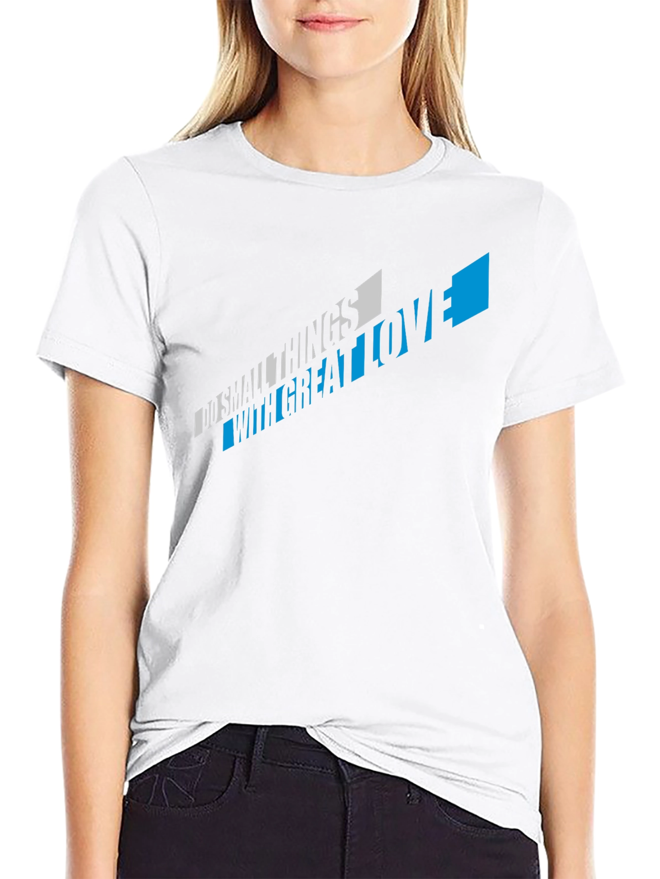 Do Small Things T-Shirt - Black Graphic Tee