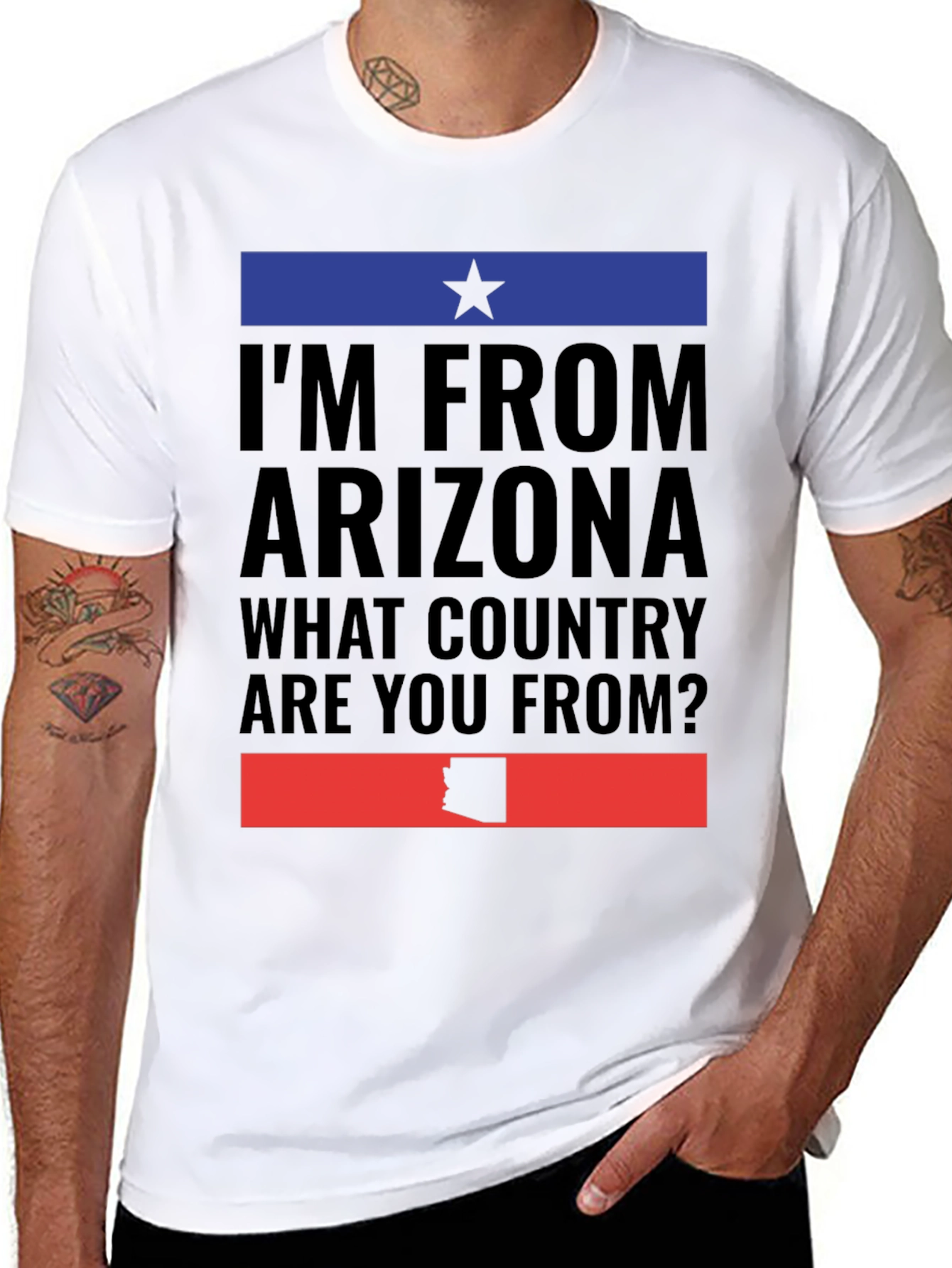 Im From Arizona Graphic T-Shirt