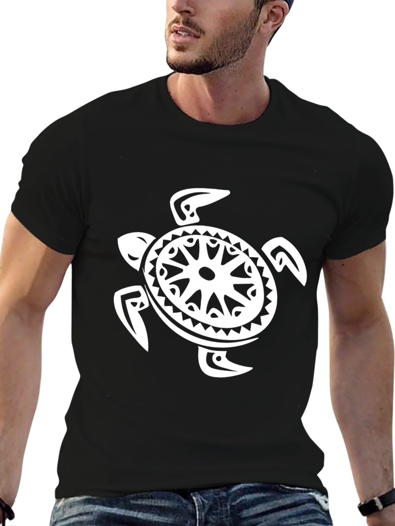 Tribal Turtle Graphic Tee