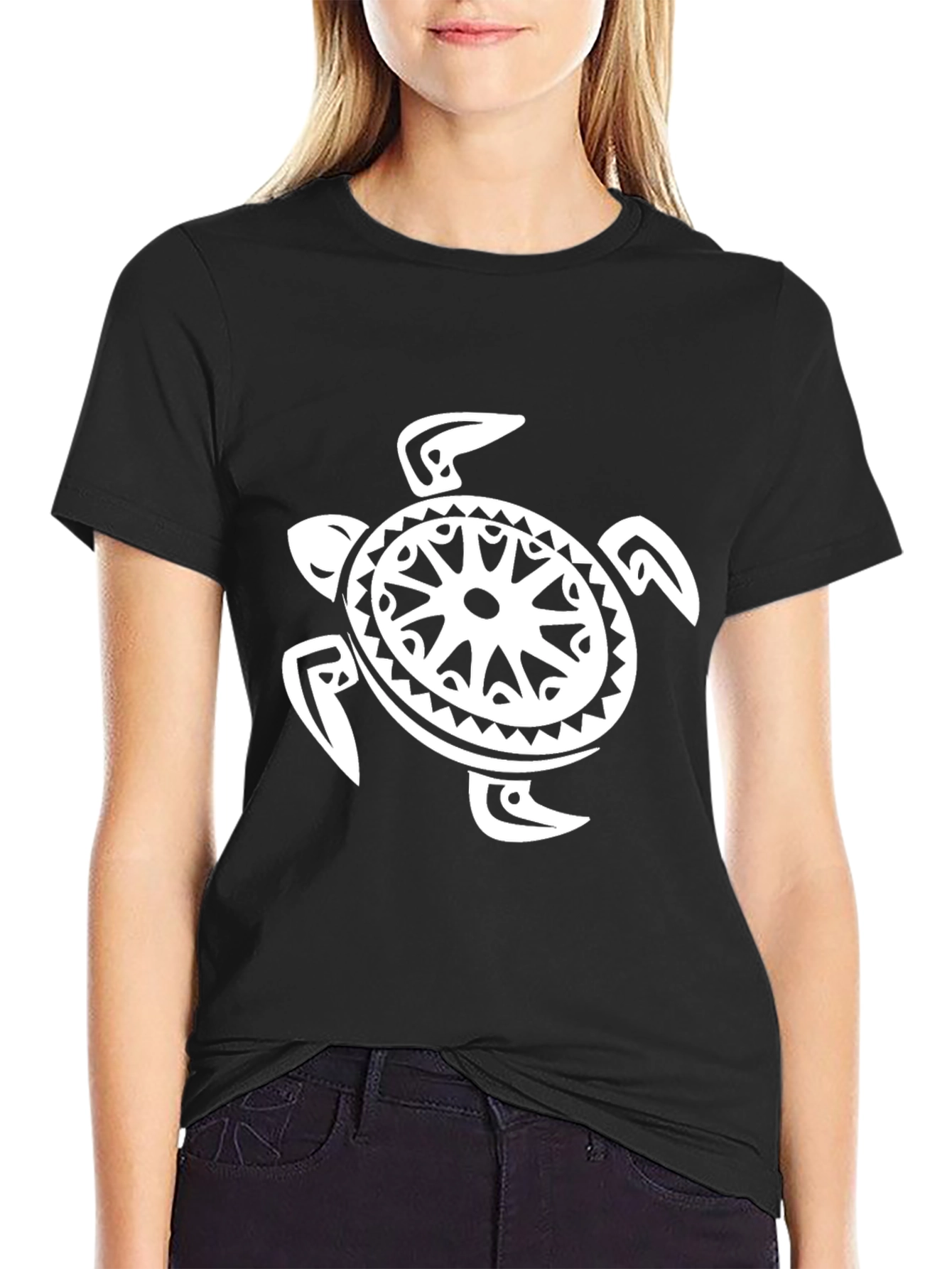 Tribal Turtle Graphic Tee