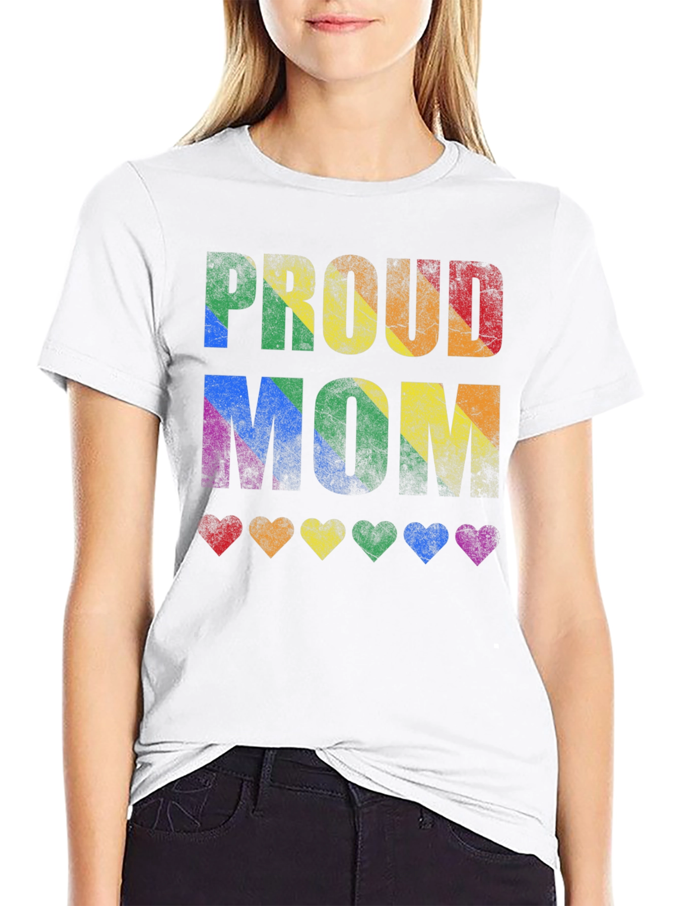 Proud Mom LGBT Pride T-Shirt