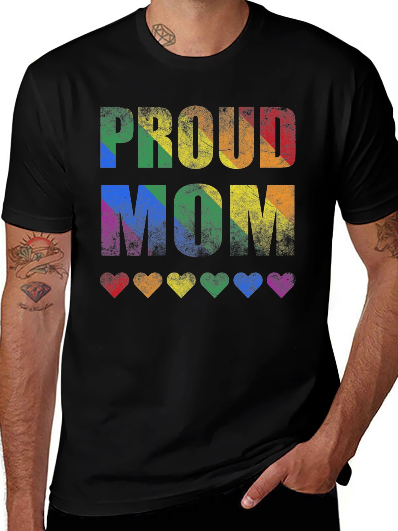 Proud Mom LGBT Pride T-Shirt