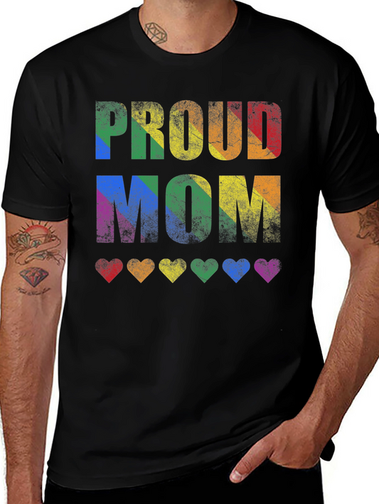 Proud Mom LGBT Pride T-Shirt