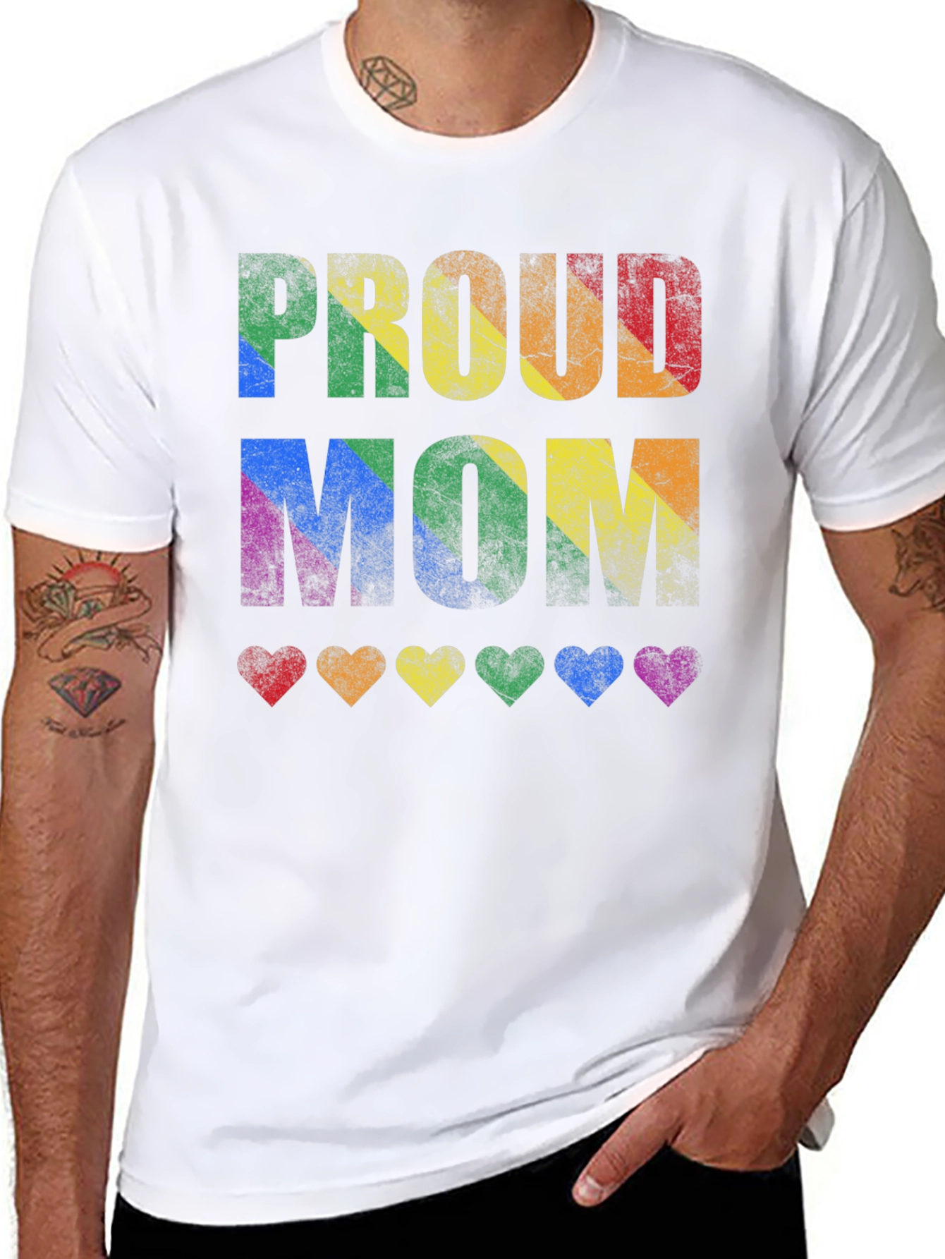 Proud Mom LGBT Pride T-Shirt