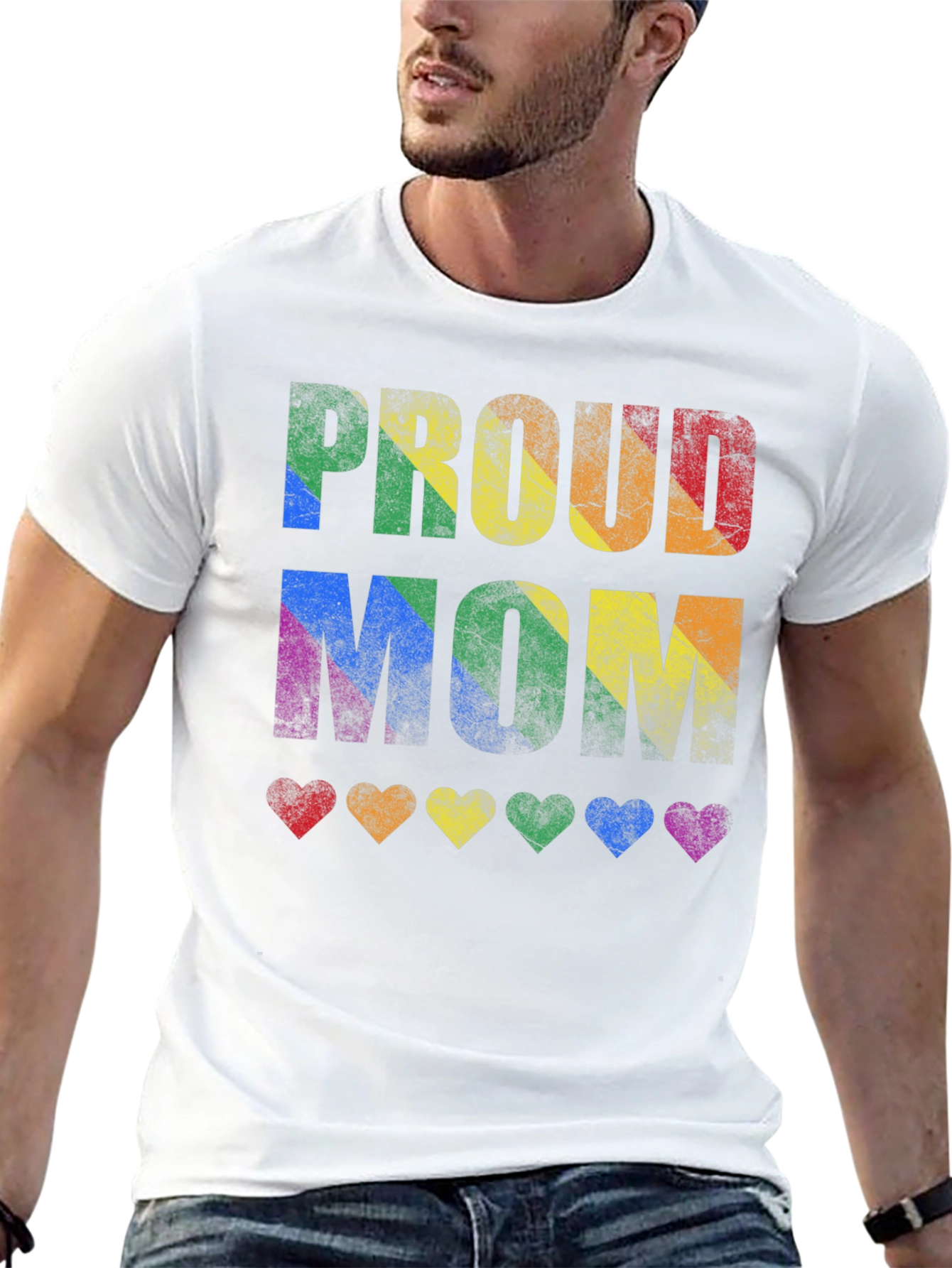 Proud Mom LGBT Pride T-Shirt