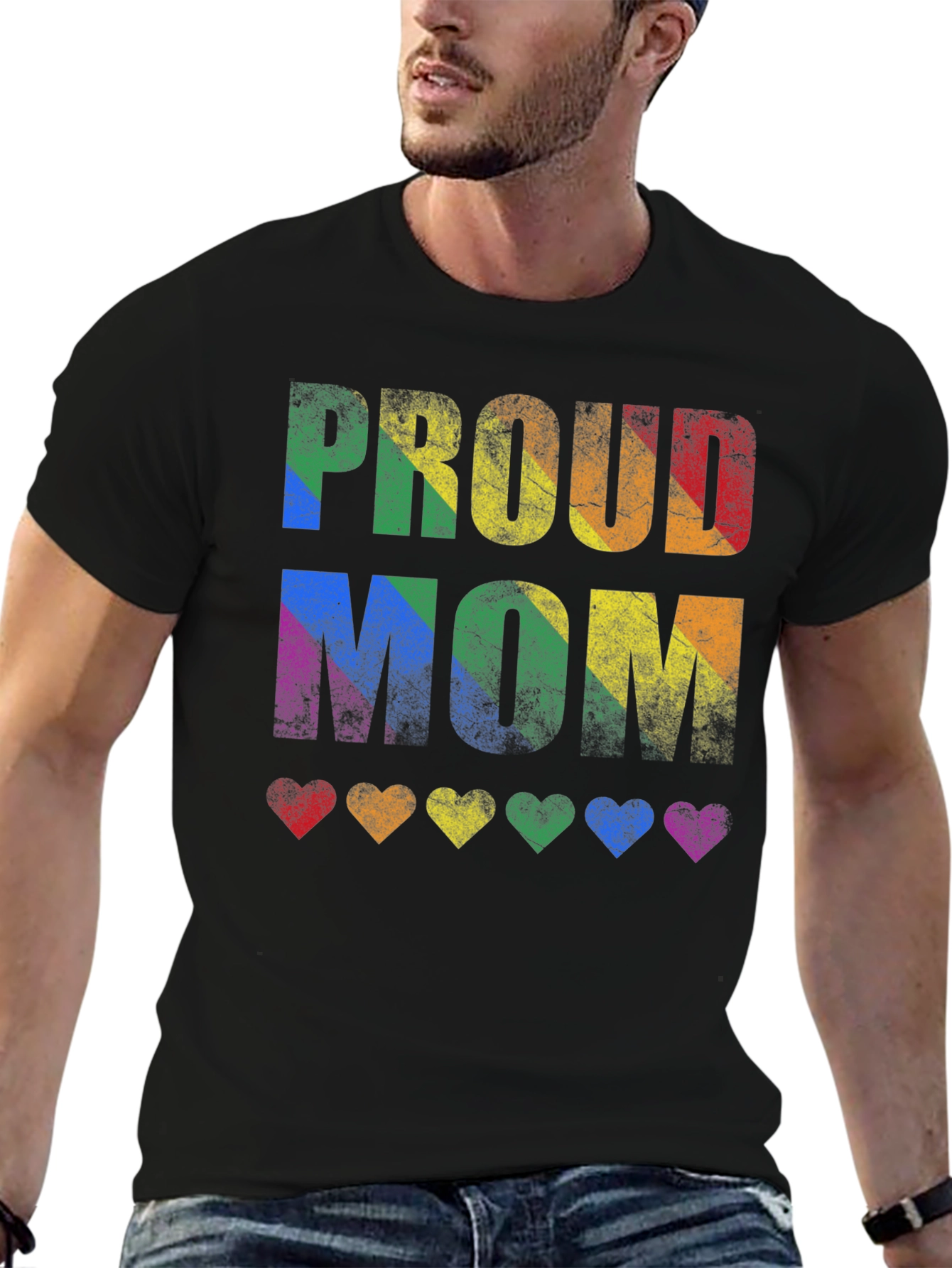 Proud Mom LGBT Pride T-Shirt