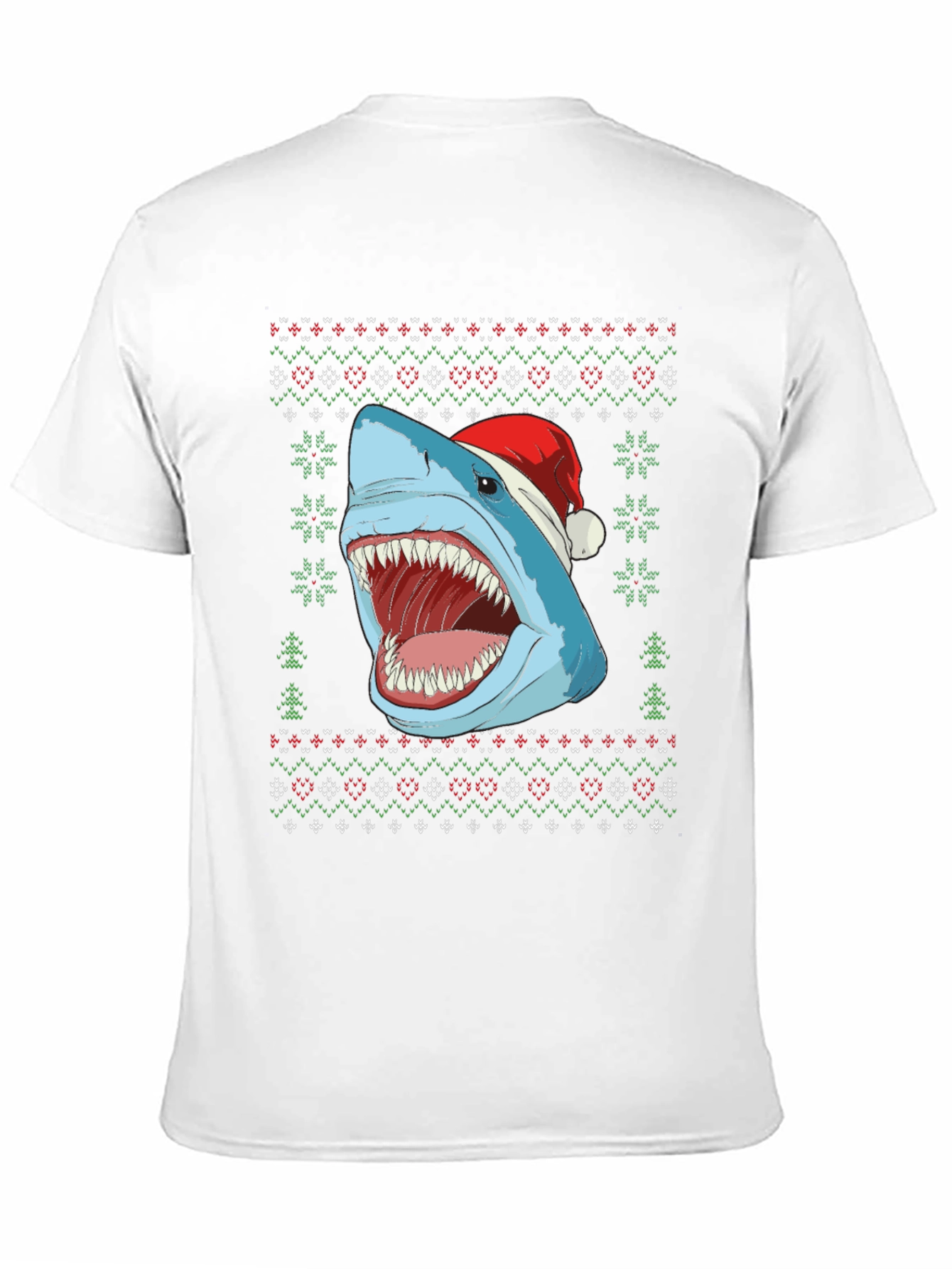 Shark Ugly Christmas Sweater T-Shirt