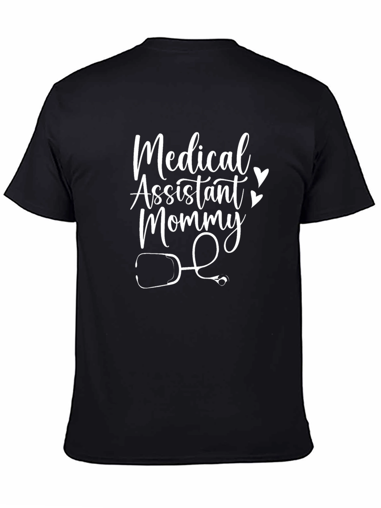 Medical Assistant Mommy T-Shirt - Black