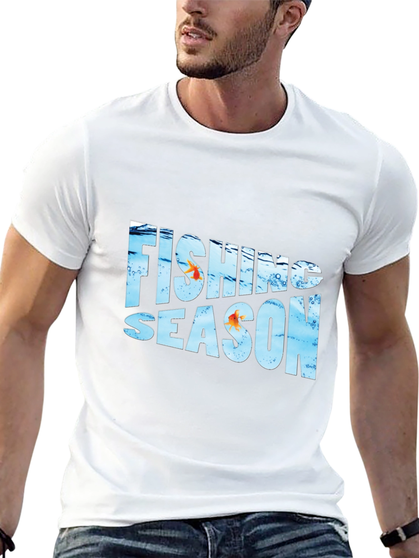 Fishing Season Graphic Tee - Unique Design
