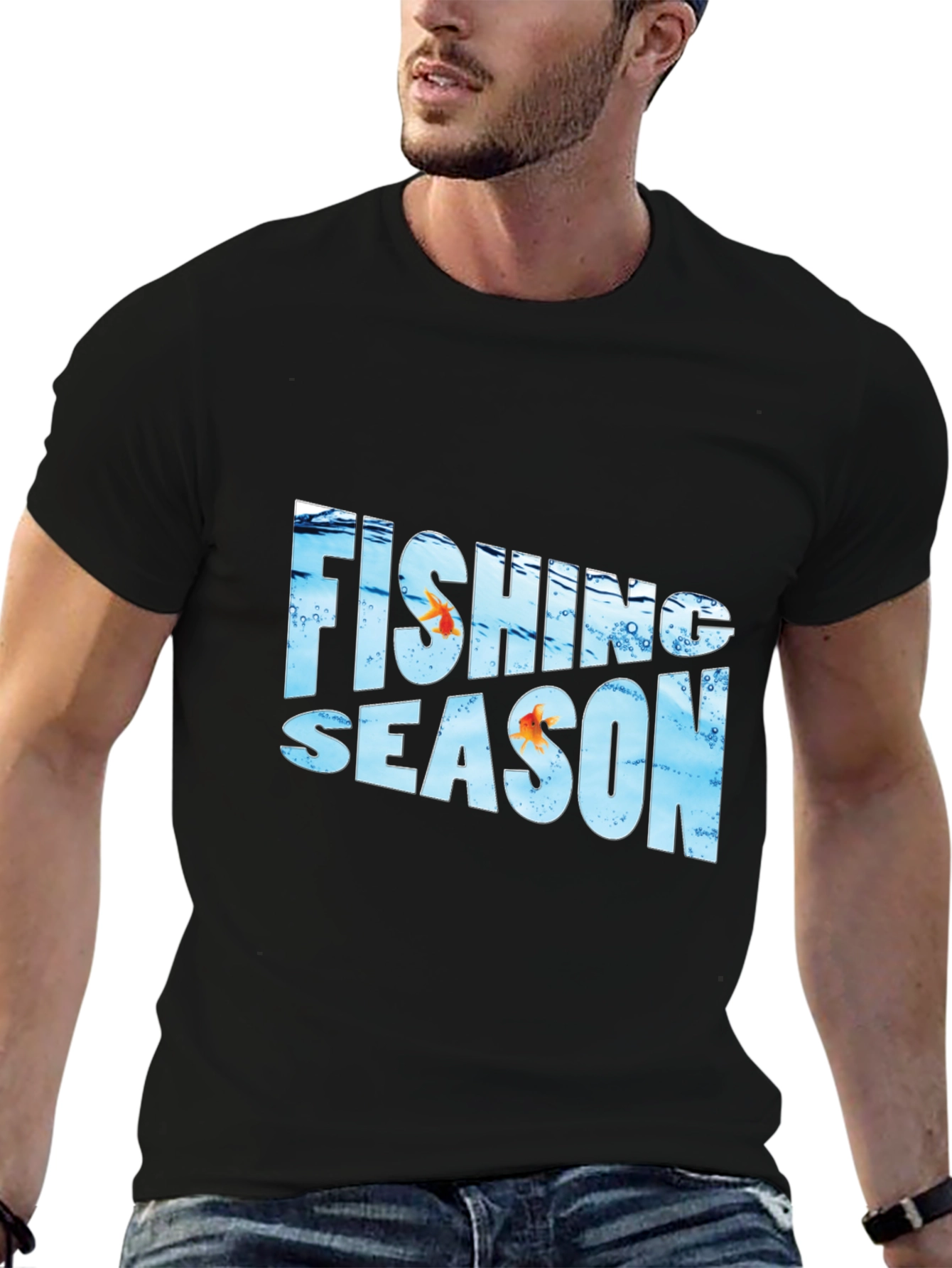 Fishing Season Graphic Tee - Unique Design