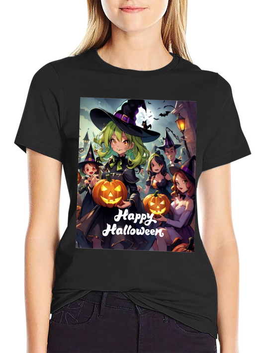 Halloween Witch Graphic Tee