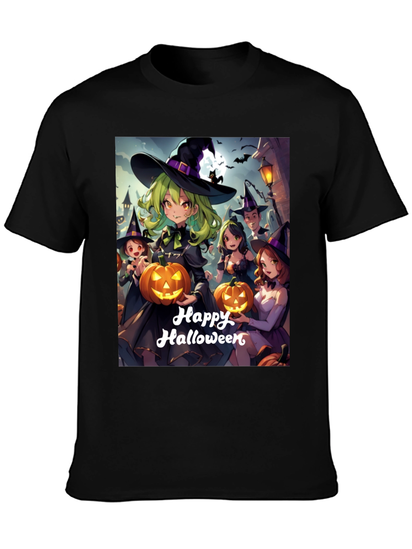 Halloween Witch Graphic Tee