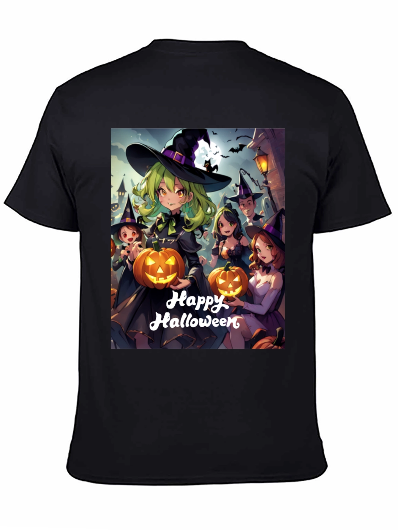 Halloween Witch Graphic Tee
