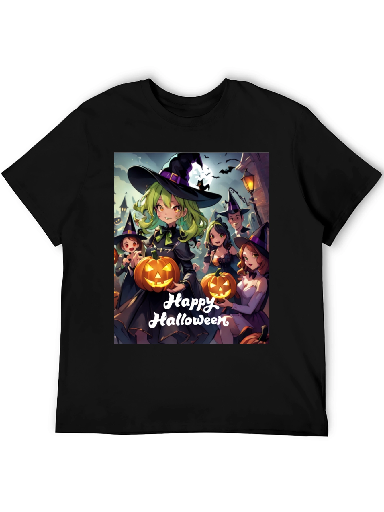 Halloween Witch Graphic Tee